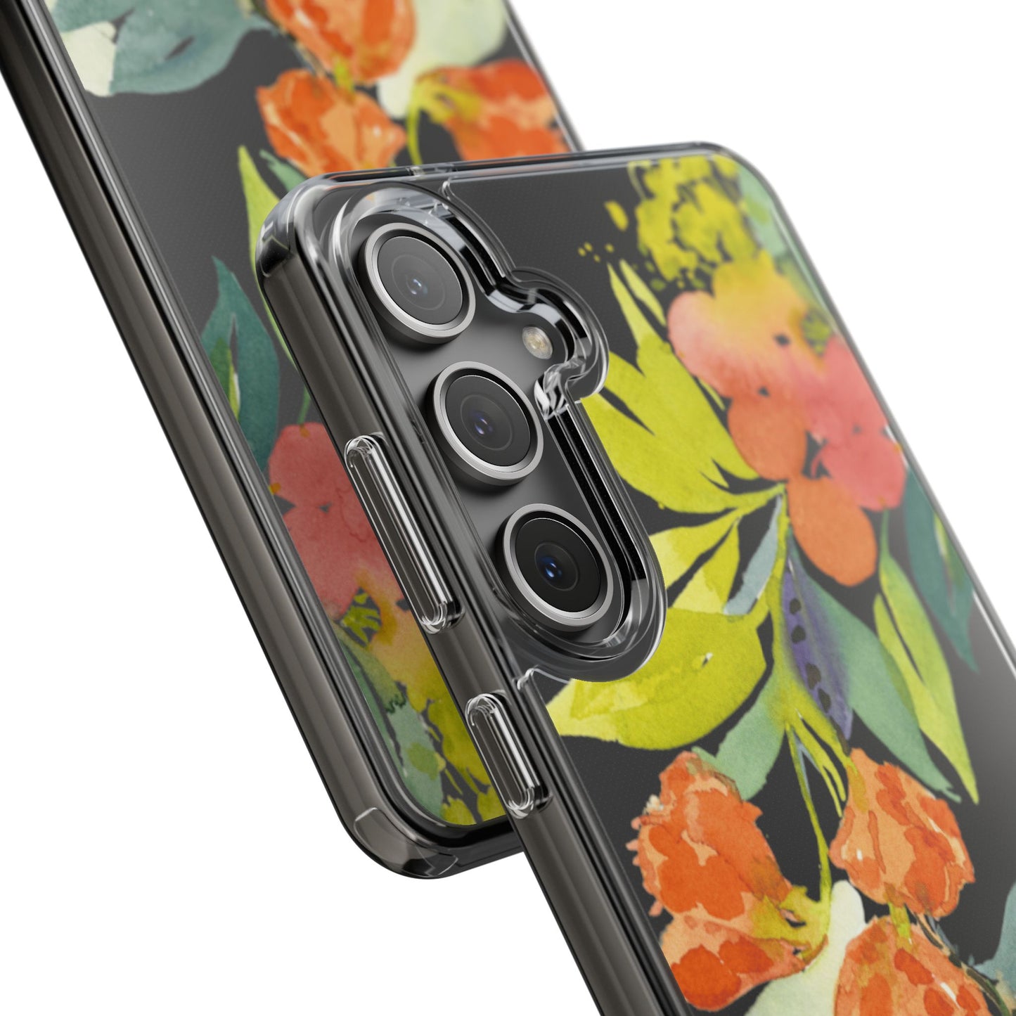Watercolor Floral Blooms Clear Phone Case - Brooke Zitting, LLC