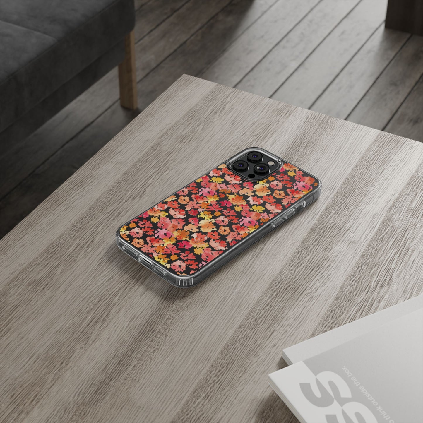 Watercolor Mini Posy Clear Phone Case - Brooke Zitting, LLC