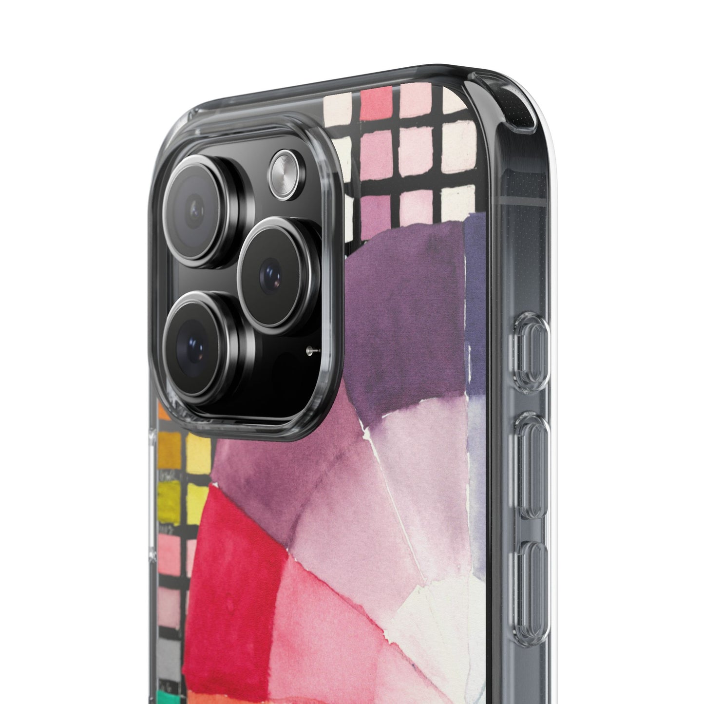 Watercolor-Theory Clear Phone Case - Brooke Zitting, LLC