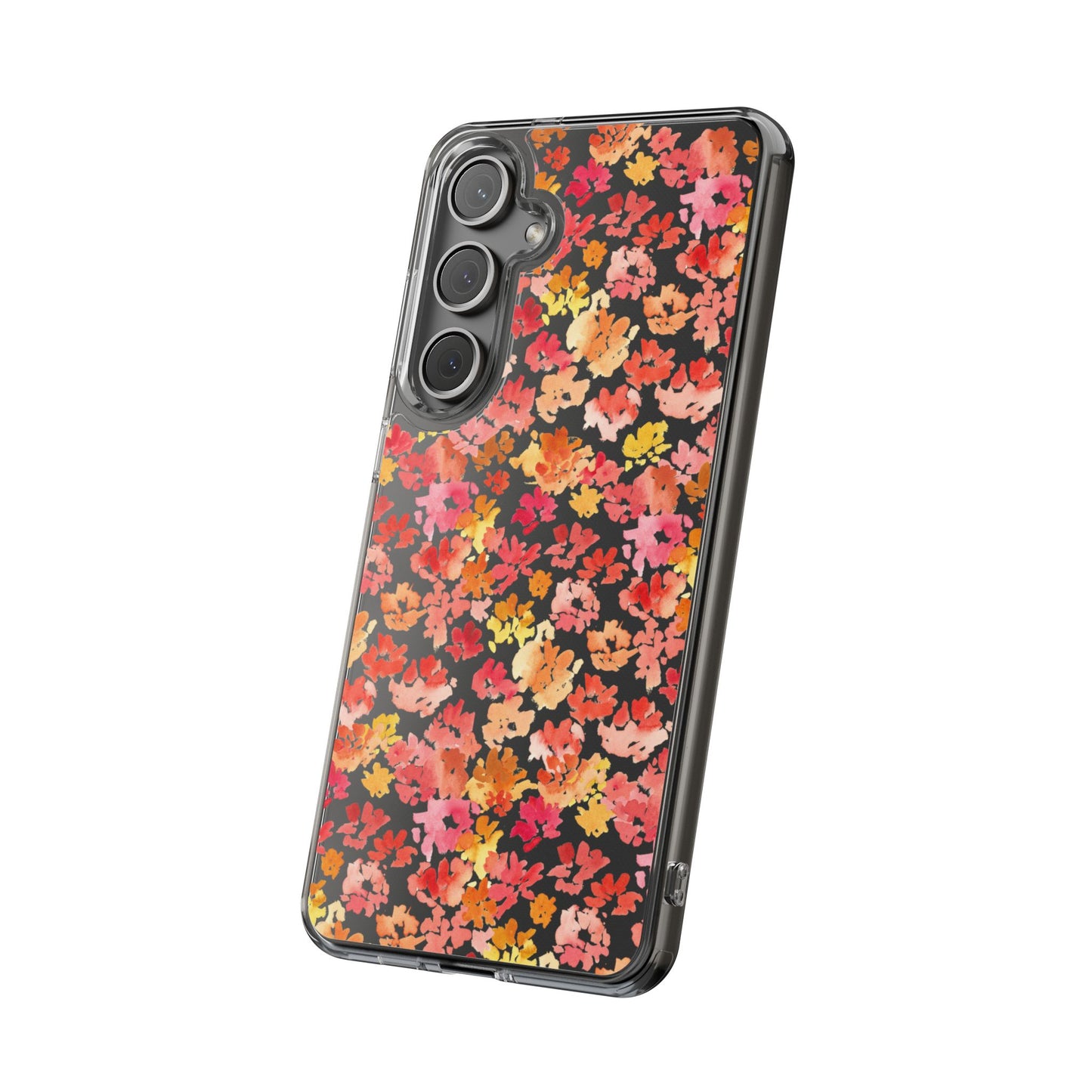 Watercolor Mini Posy Clear Phone Case - Brooke Zitting, LLC