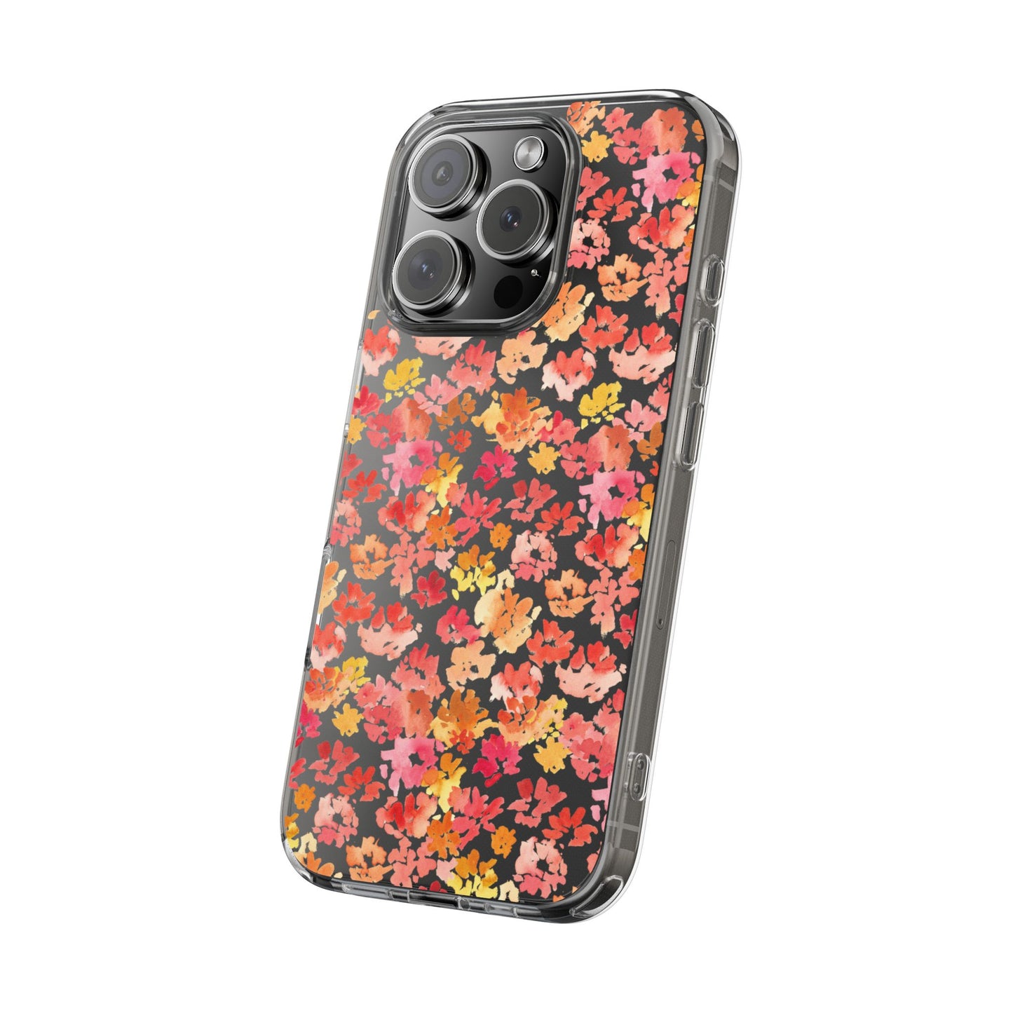 Watercolor Mini Posy Clear Phone Case - Brooke Zitting, LLC