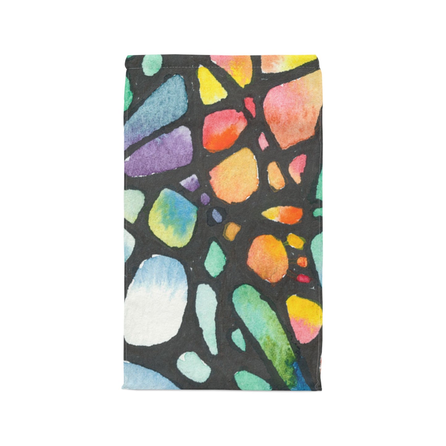 Watercolor Stone Design Lunch Bag – Insulated, Wipe-Clean, Eco-Friendly Tote for Daily Use - Brooke Zitting, LLC