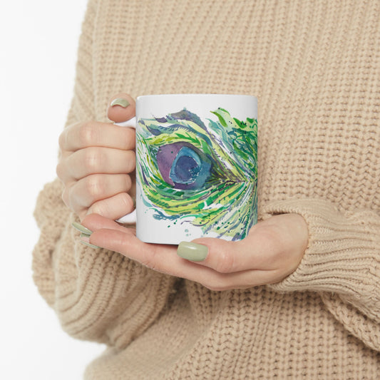 The Light as a Feather Ceramic Mug | 11oz & 15oz | Perfect Gift - Brooke Zitting, LLC
