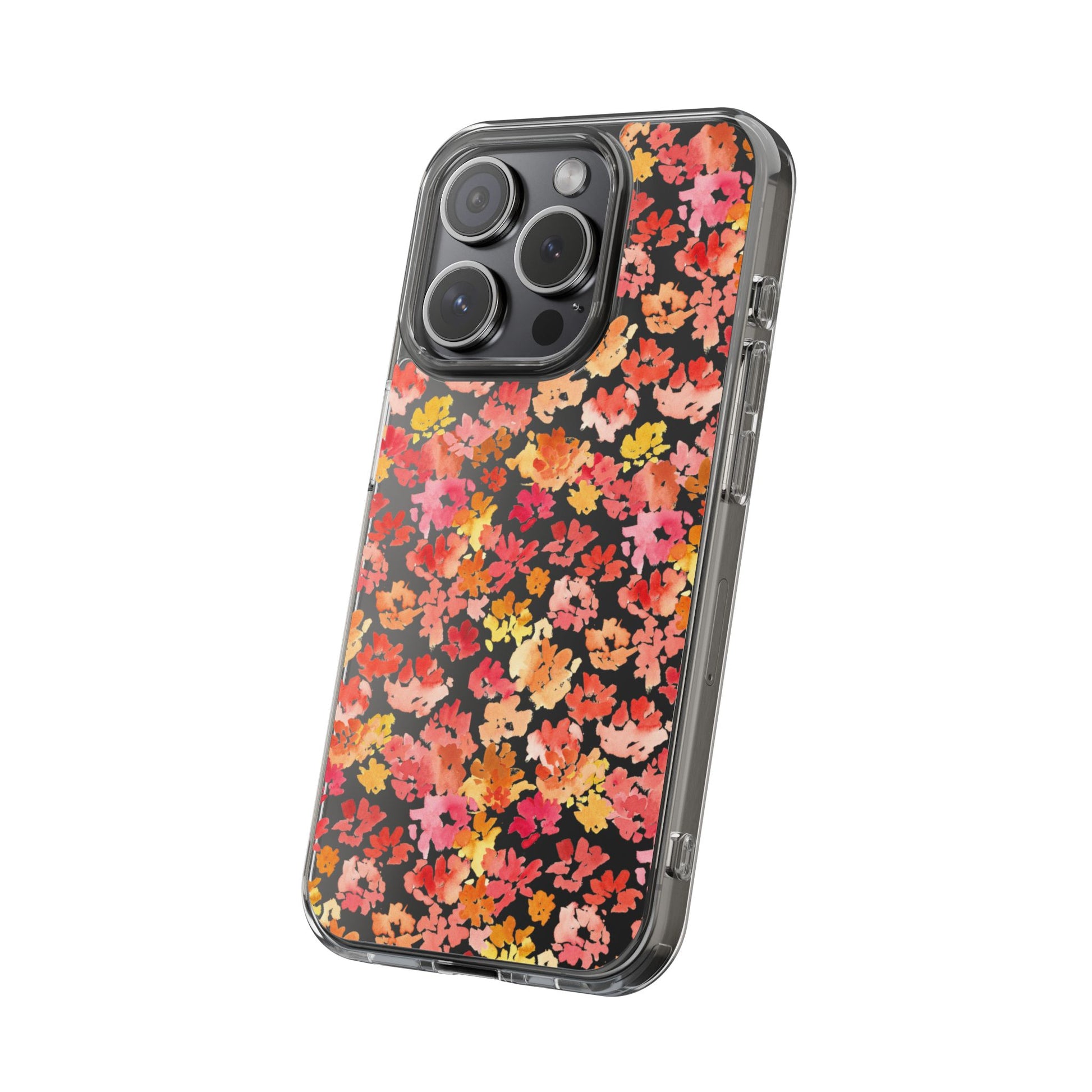 Watercolor Mini Posy Clear Phone Case - Brooke Zitting, LLC