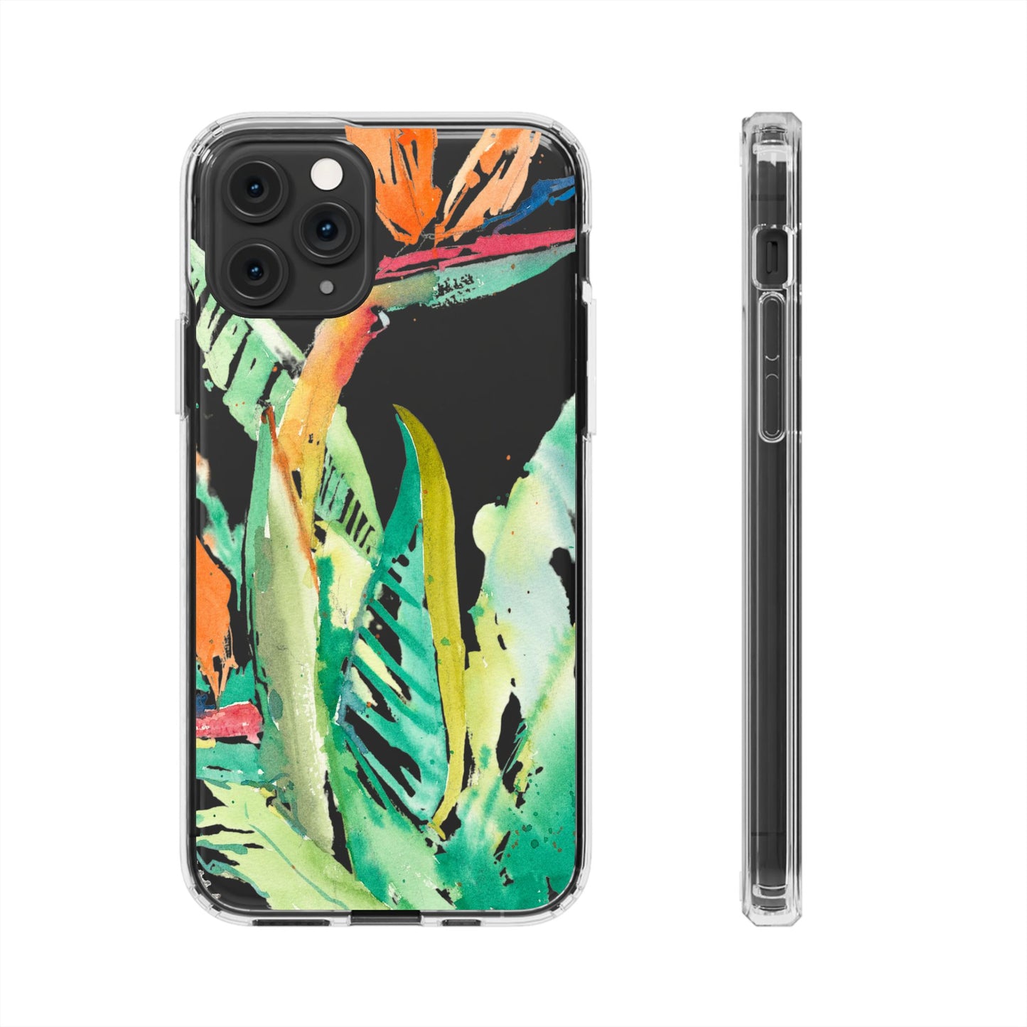 Another Day in Paradise Watercolor Clear Phone Case - Brooke Zitting, LLC