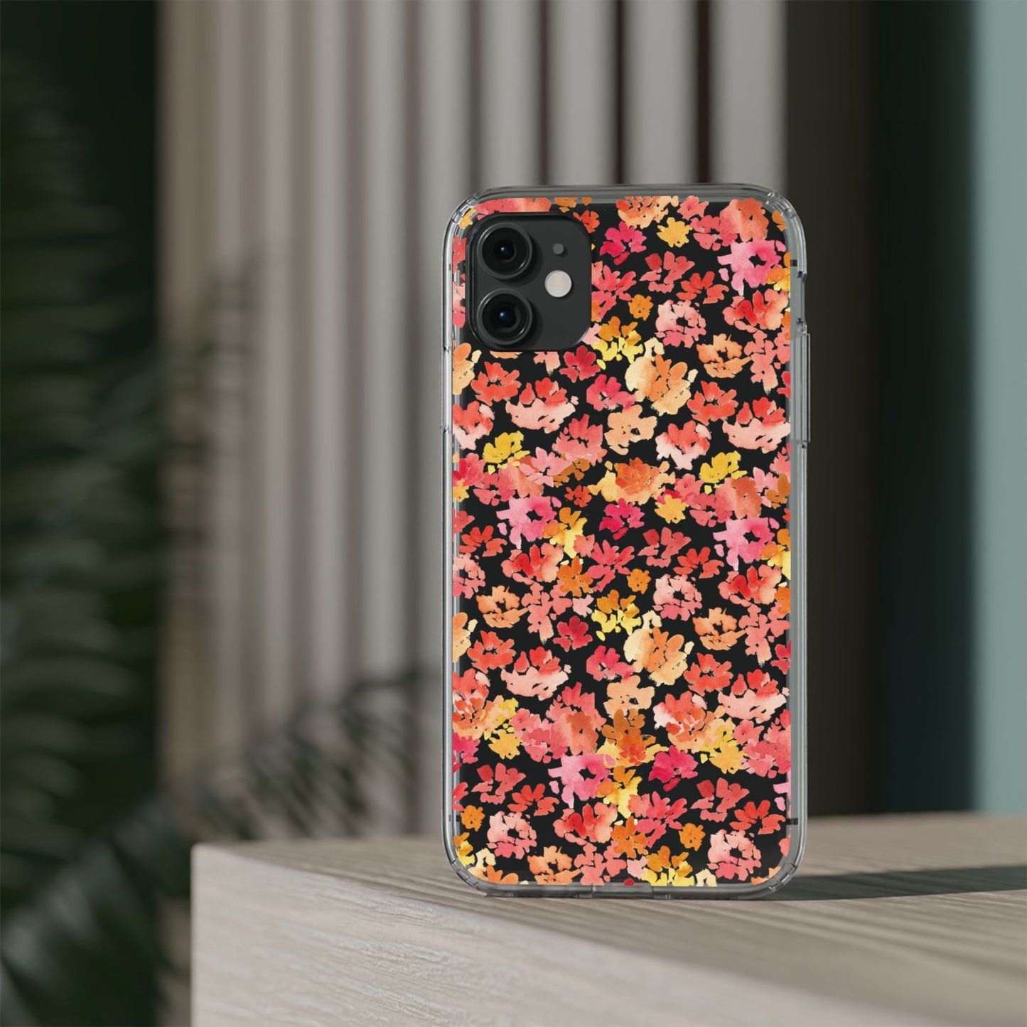 Watercolor Mini Posy Clear Phone Case - Brooke Zitting, LLC