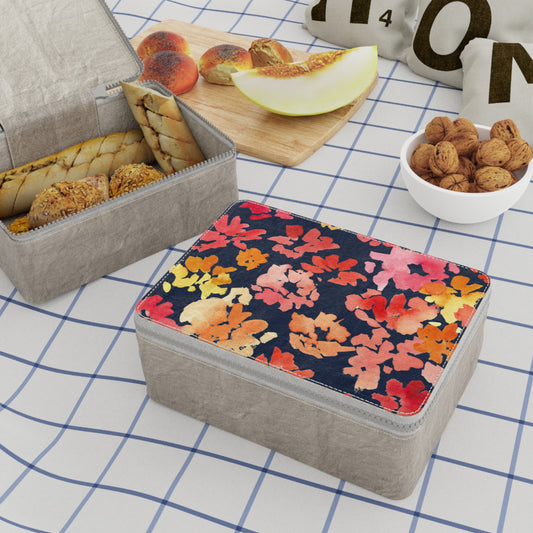 The Warm Posy Paper Lunch Bag - Brooke Zitting, LLC