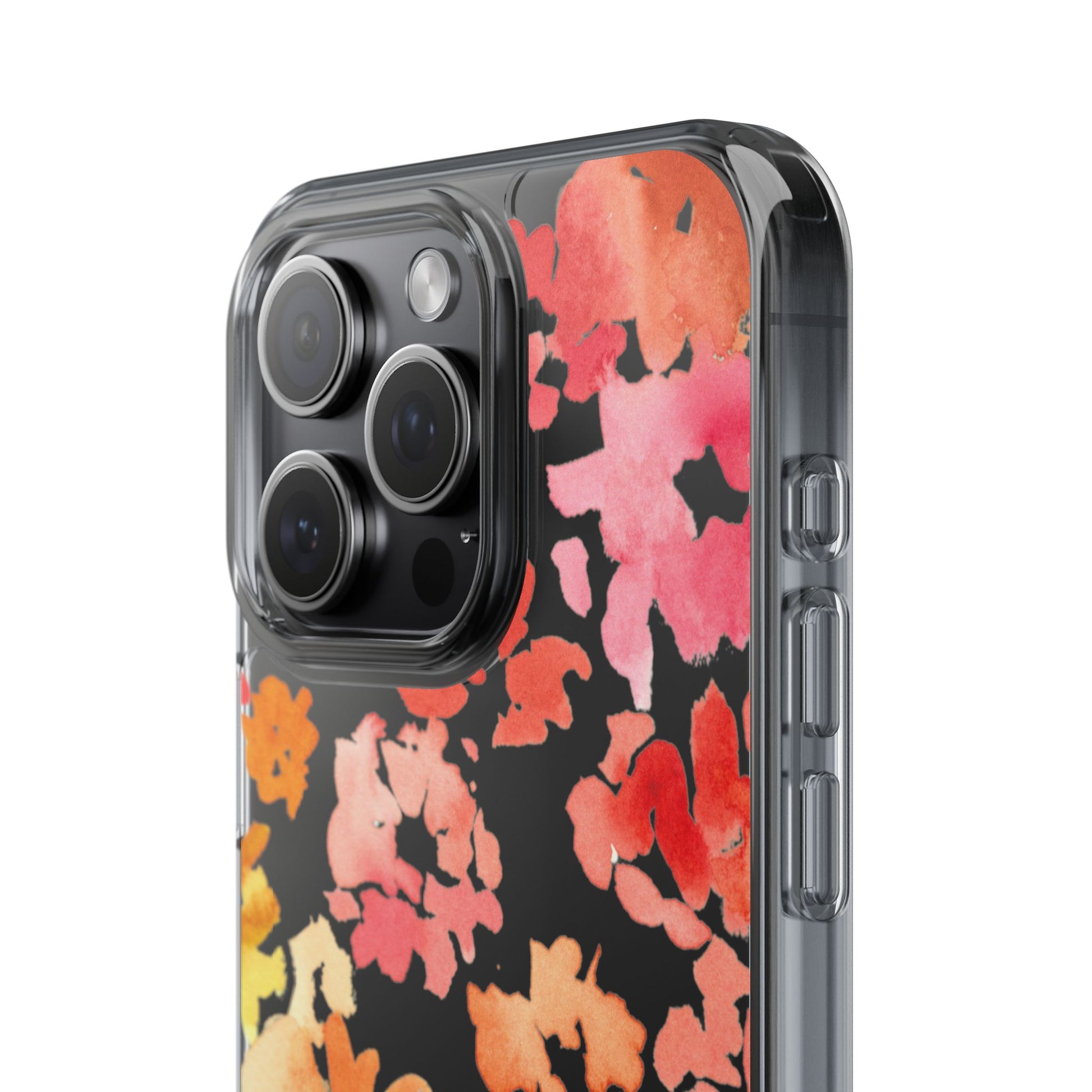 Watercolor Posy Clear Phone Case - Brooke Zitting, LLC