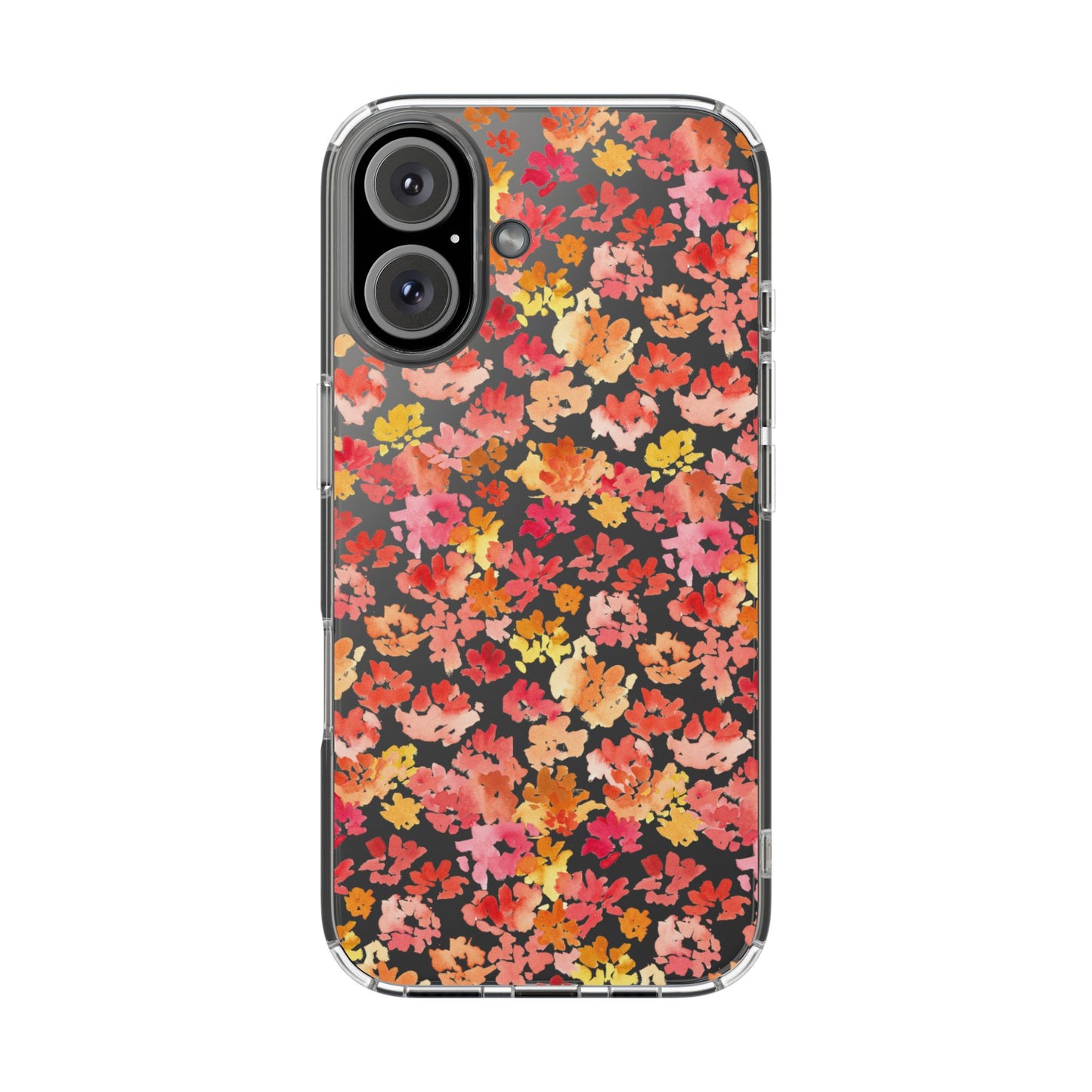 Watercolor Mini Posy Clear Phone Case - Brooke Zitting, LLC