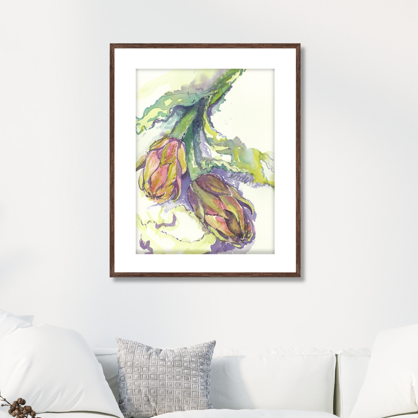 Italian Artichokes, The Fine Art Print