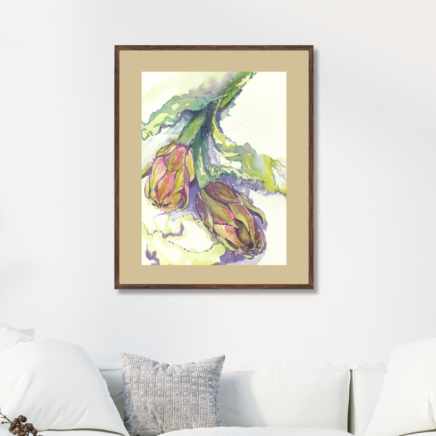 Italian Artichokes, The Fine Art Print