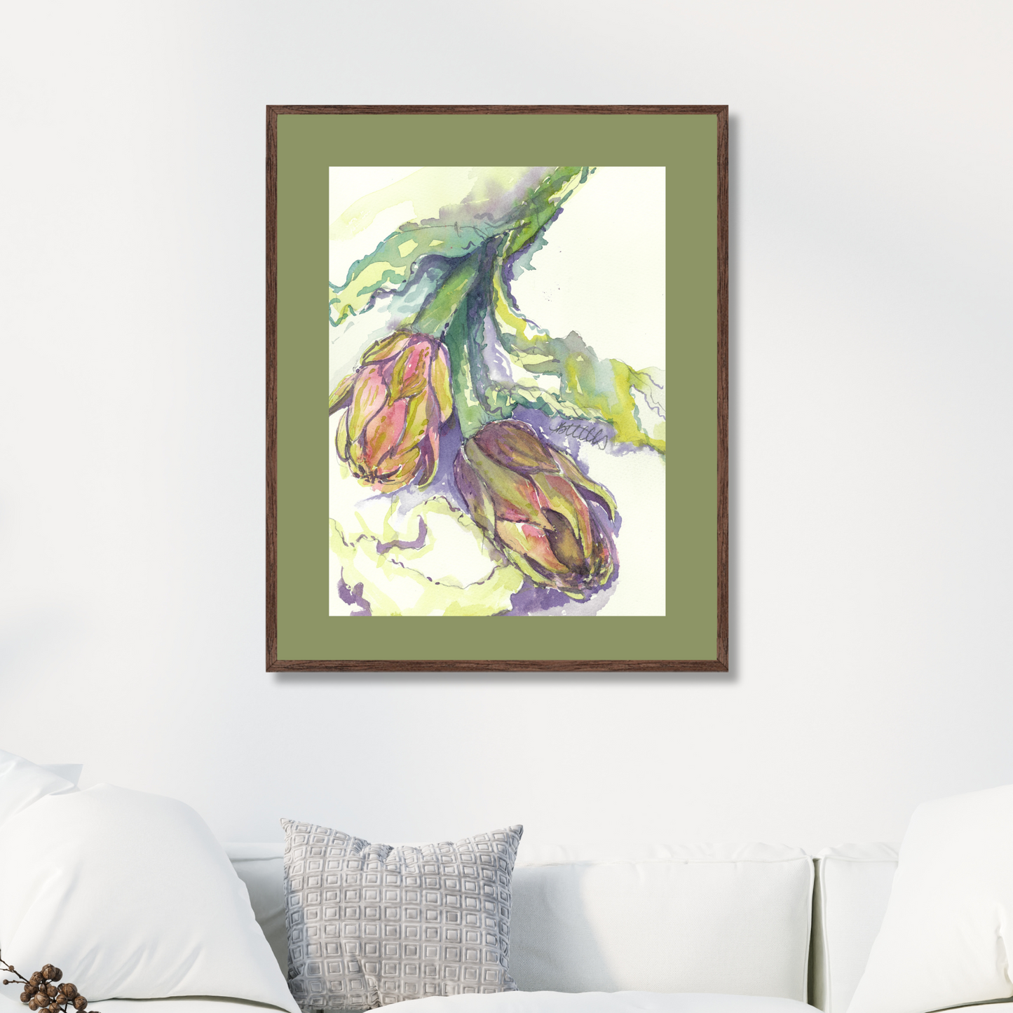 Italian Artichokes, The Fine Art Print