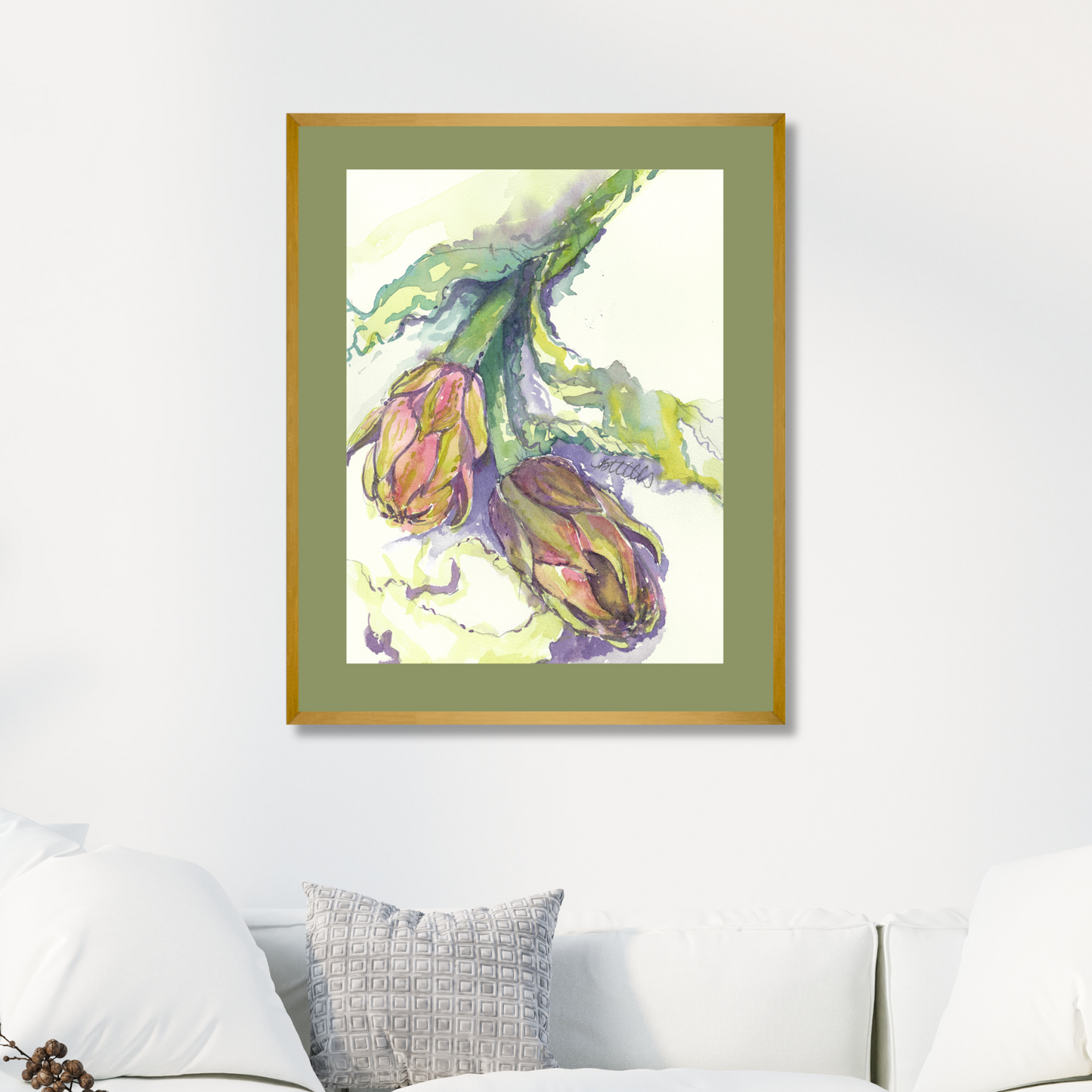 Italian Artichokes, The Fine Art Print