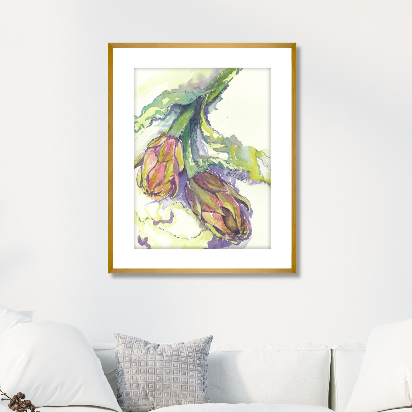 Italian Artichokes, The Fine Art Print