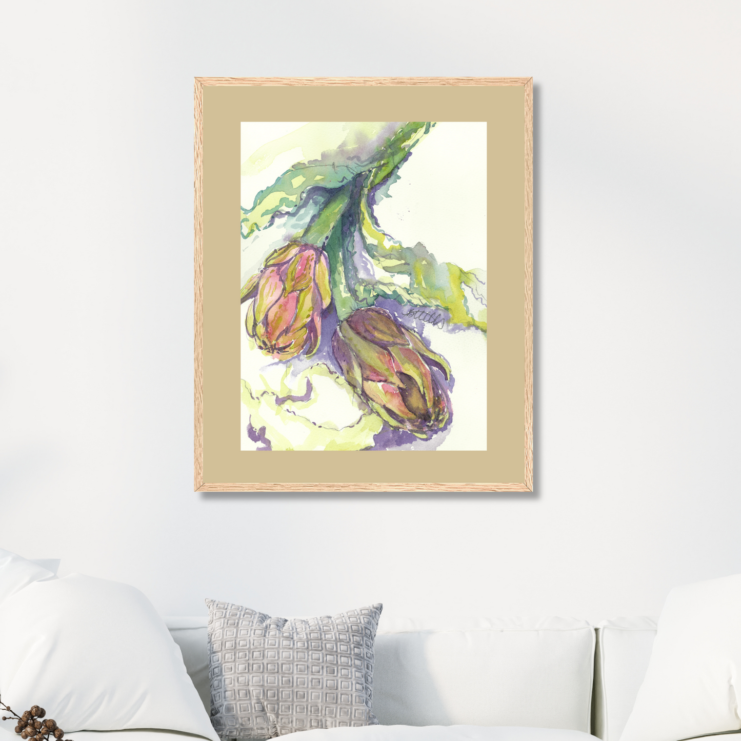 Italian Artichokes, The Fine Art Print