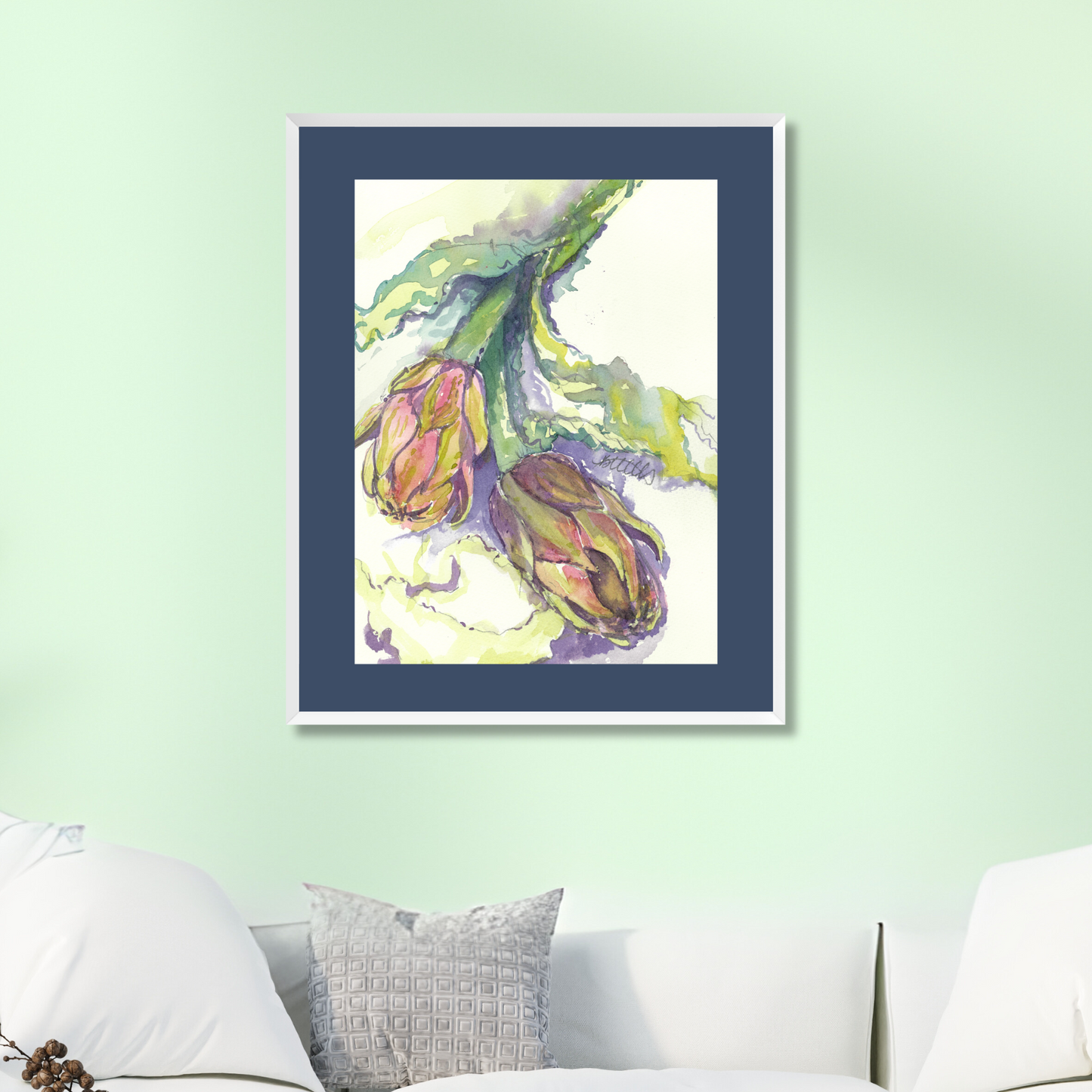 Italian Artichokes, The Fine Art Print