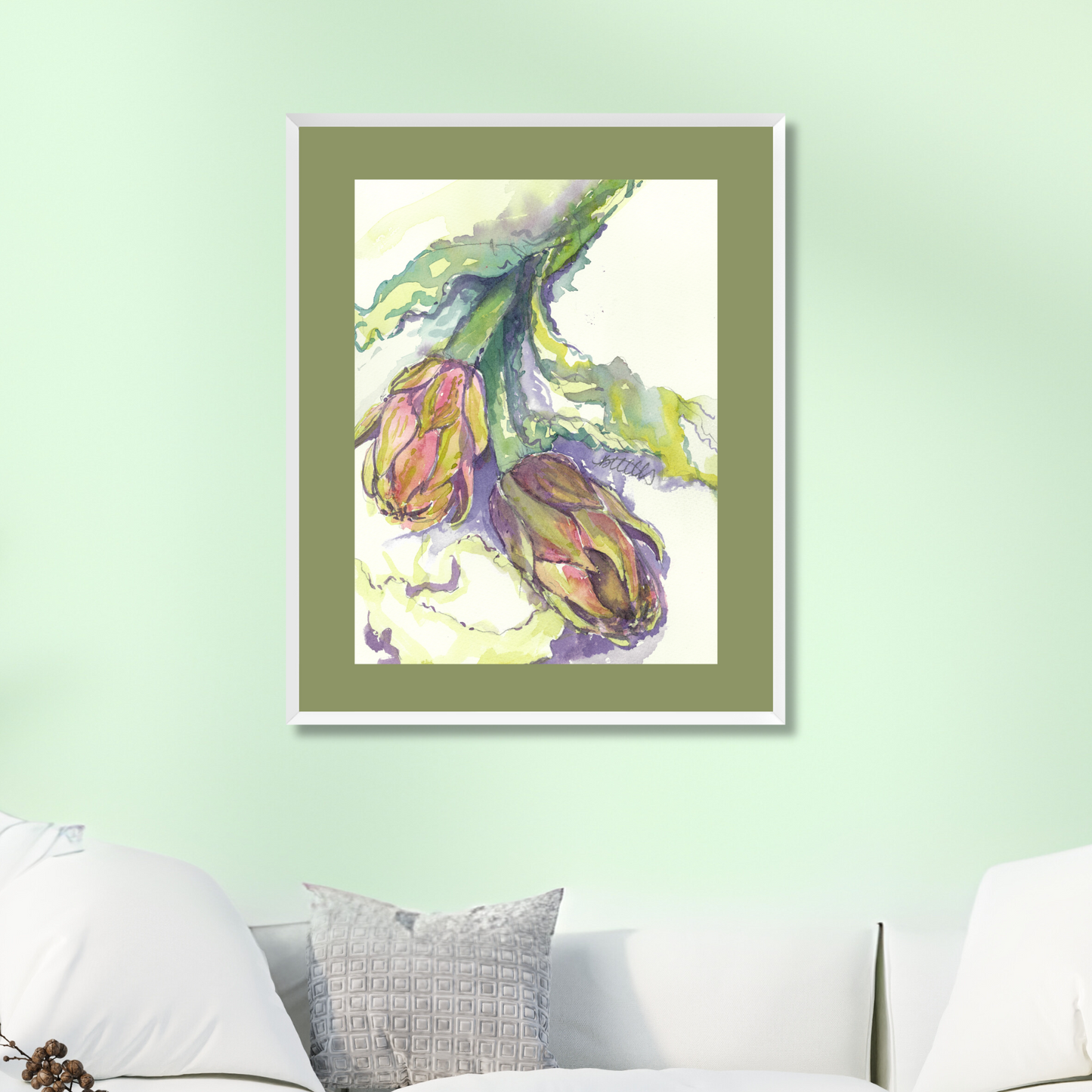 Italian Artichokes, The Fine Art Print