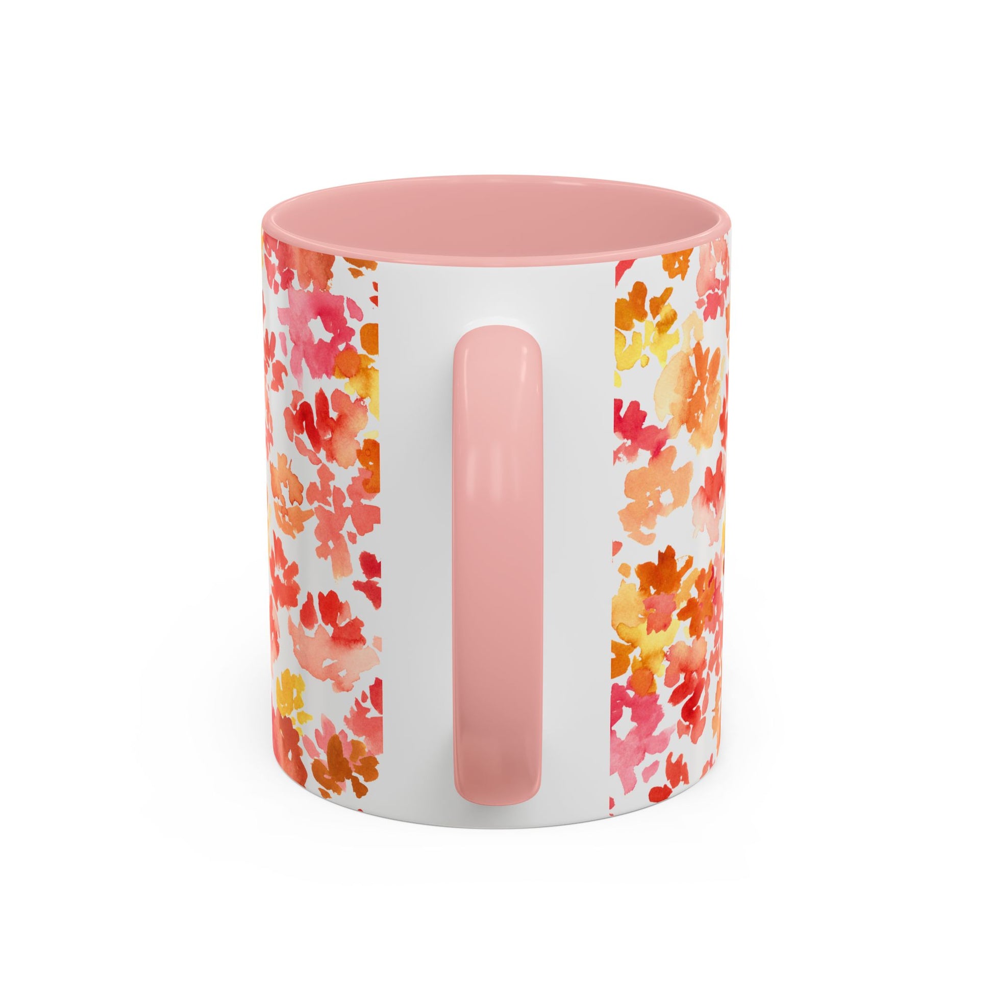 Posy Coffee Mug - Warm Floral Design  (11oz, 15oz) - Brooke Zitting, LLC