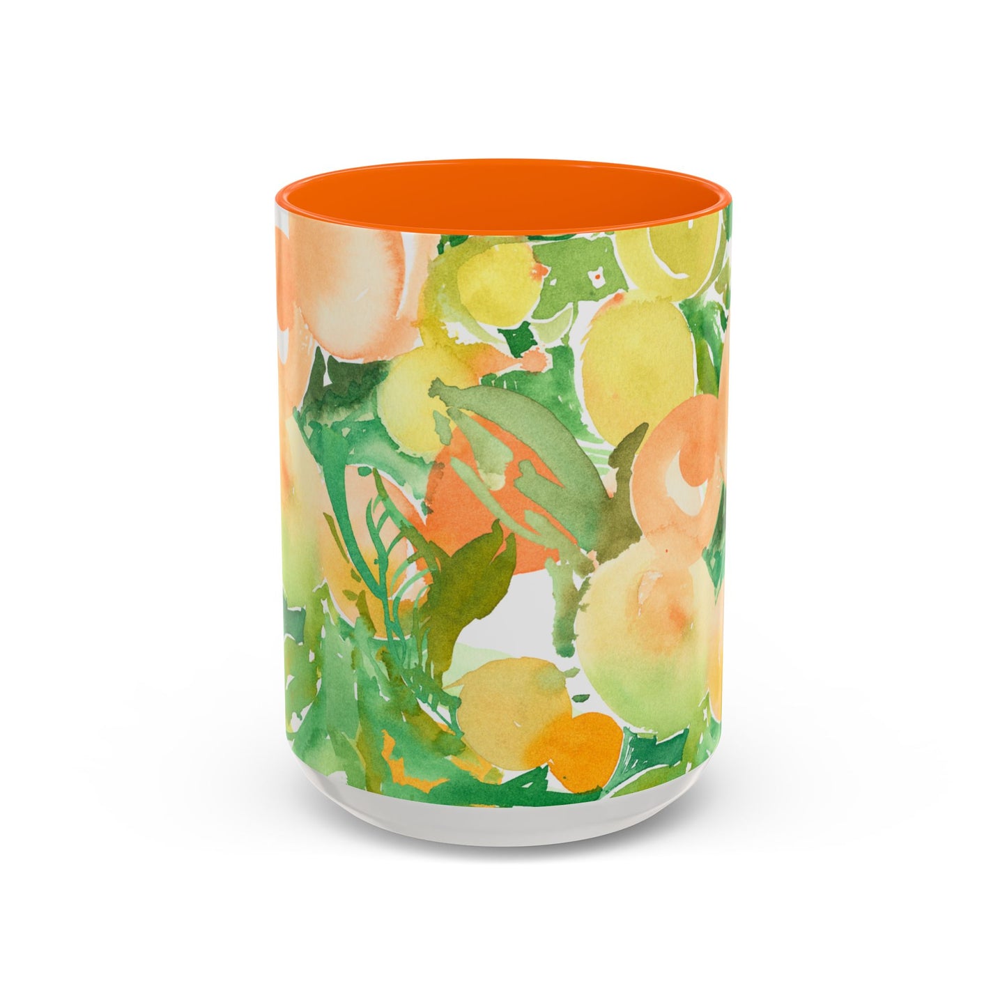 Citrus and Peaches Coffee Mug (11, 15oz) - Brooke Zitting, LLC