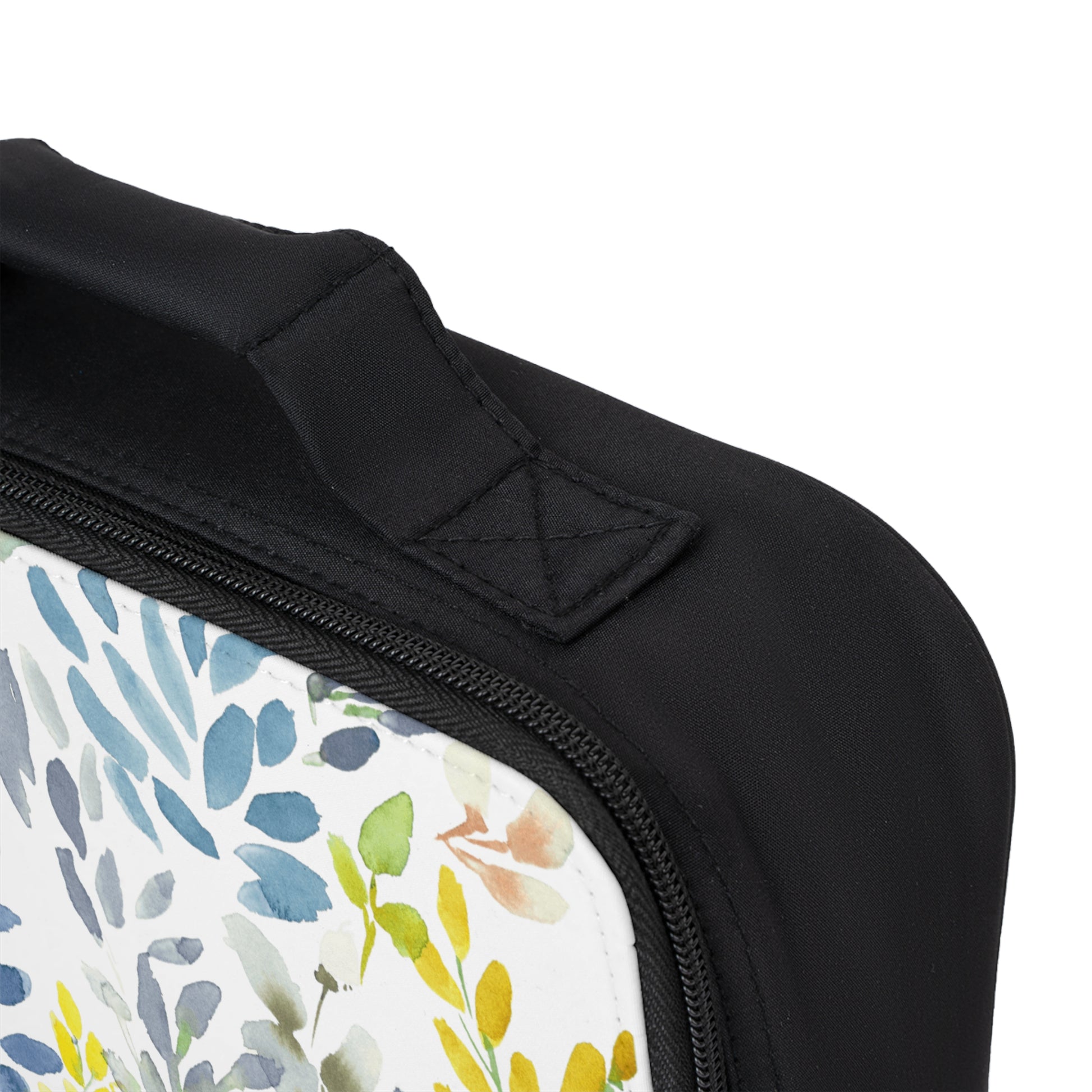 Petal Parade Watercolor Design Lunch Bag  – Eco-Friendly Tote for School, Work, Picnics & Beach - Brooke Zitting, LLC