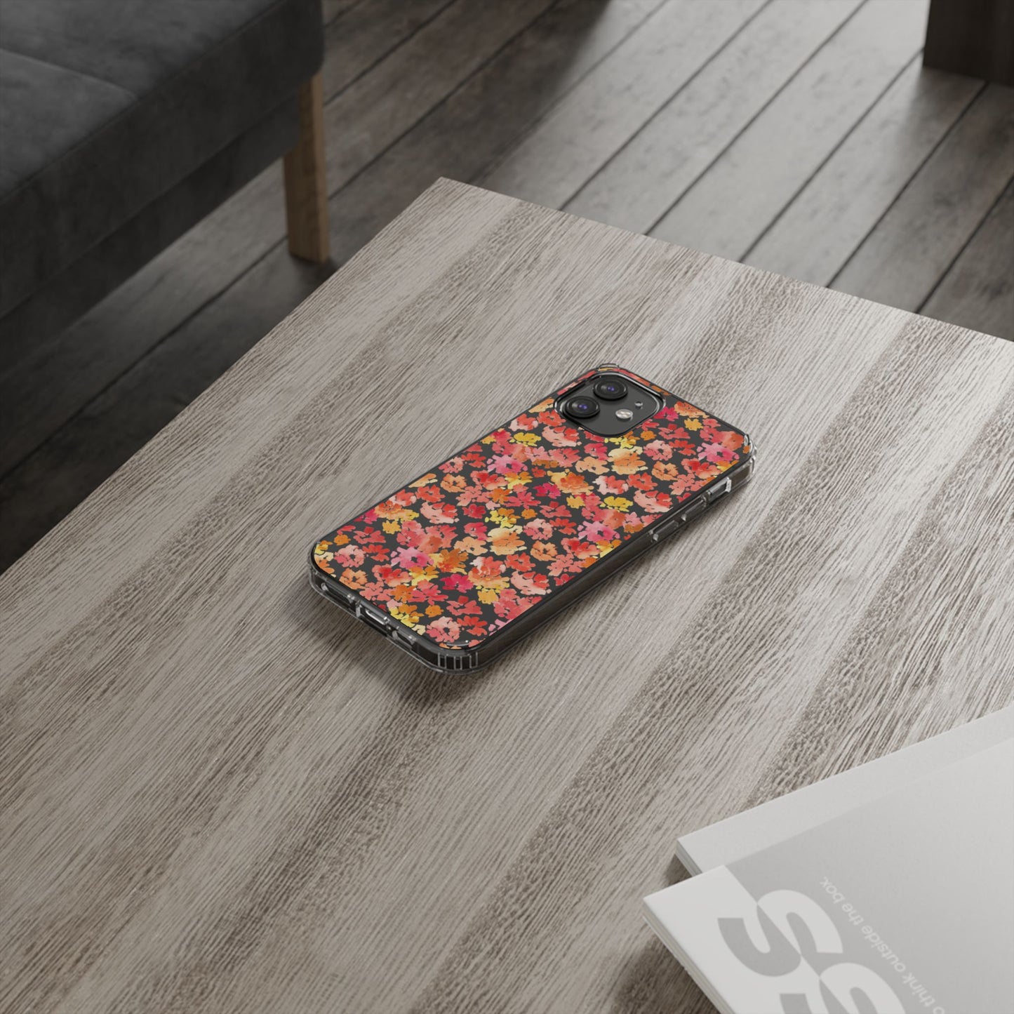 Watercolor Mini Posy Clear Phone Case - Brooke Zitting, LLC