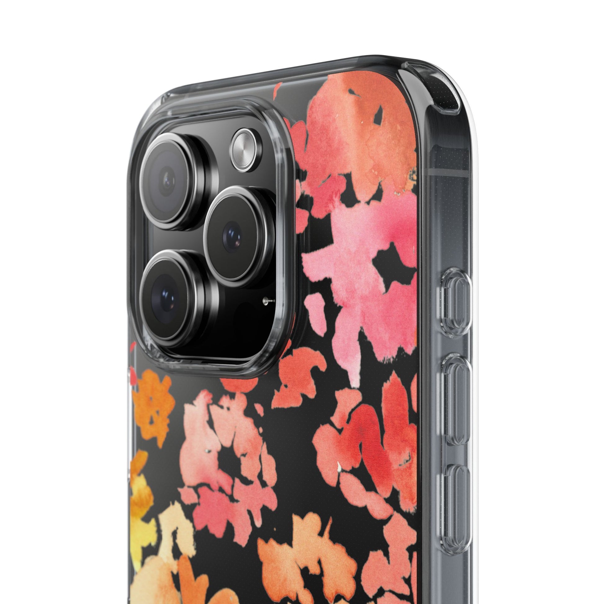 Watercolor Posy Clear Phone Case - Brooke Zitting, LLC
