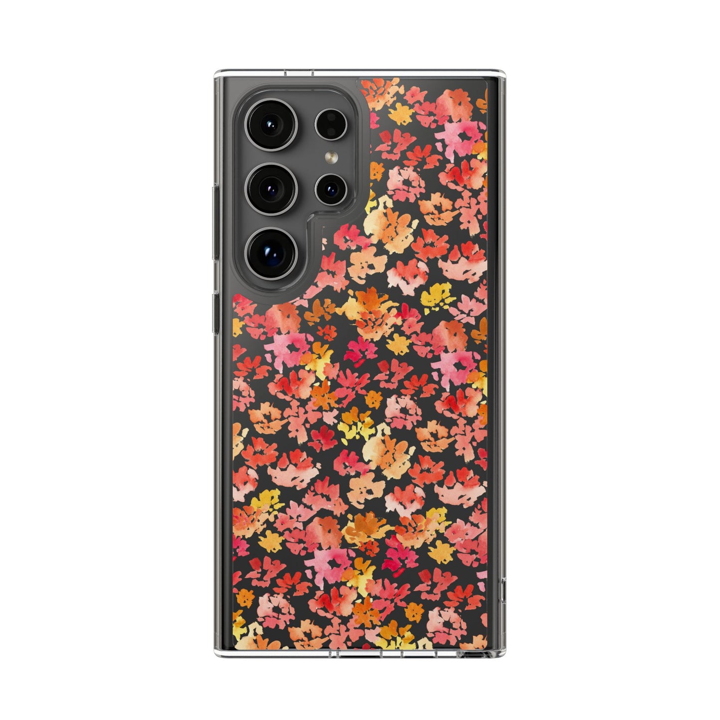 Watercolor Mini Posy Clear Phone Case - Brooke Zitting, LLC
