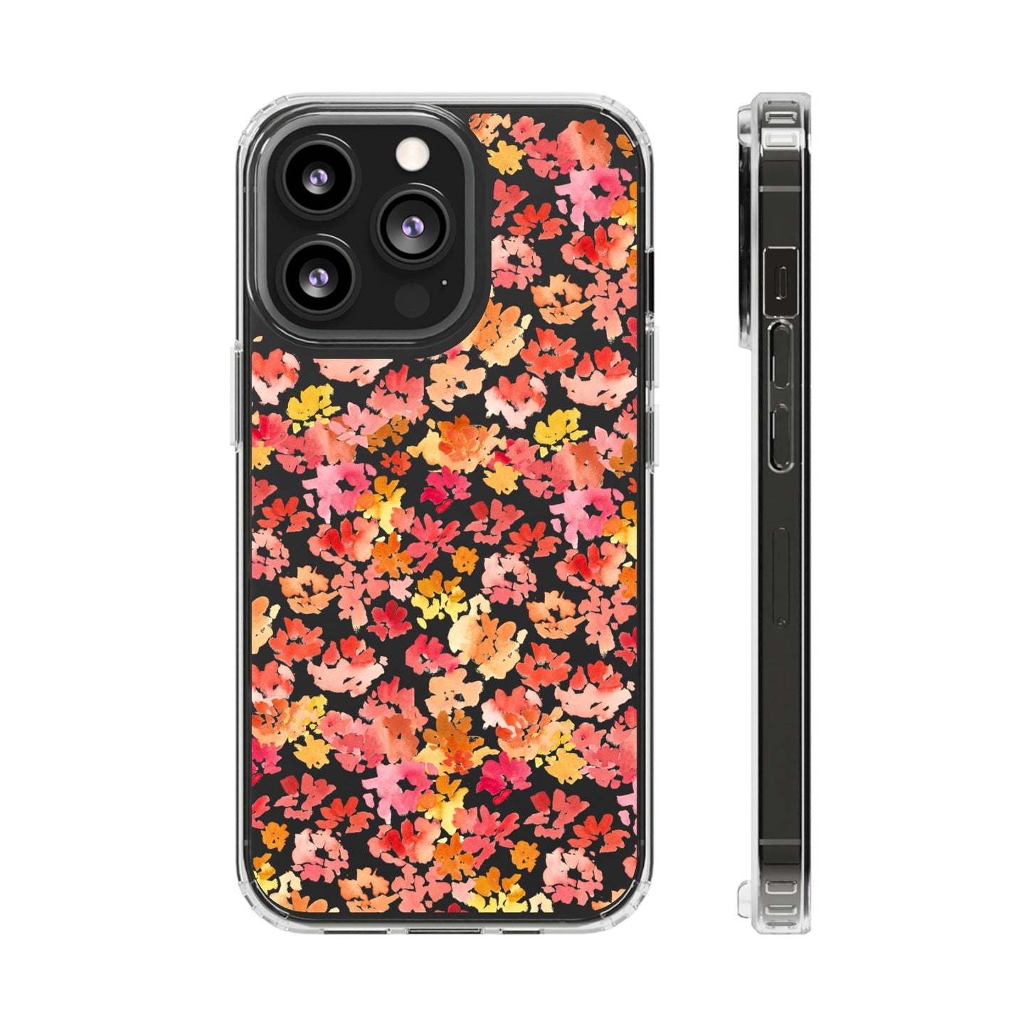 Watercolor Mini Posy Clear Phone Case - Brooke Zitting, LLC
