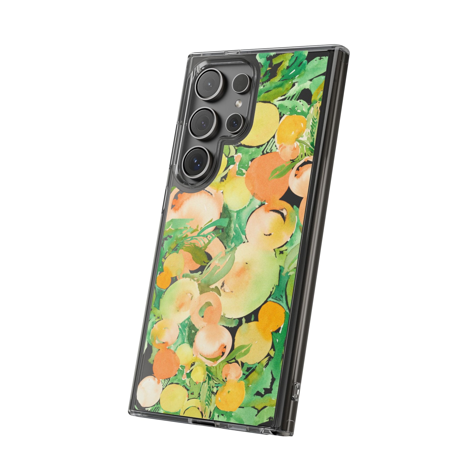 Watercolor Peach Party Clear Phone Case - Brooke Zitting, LLC