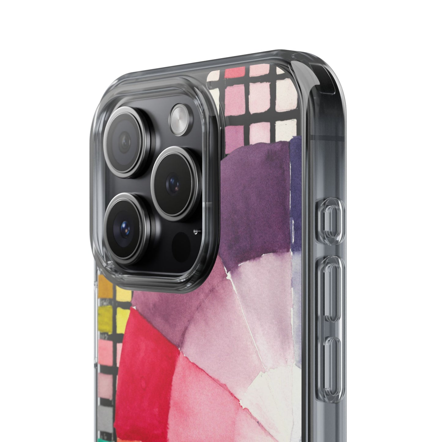 Watercolor-Theory Clear Phone Case - Brooke Zitting, LLC