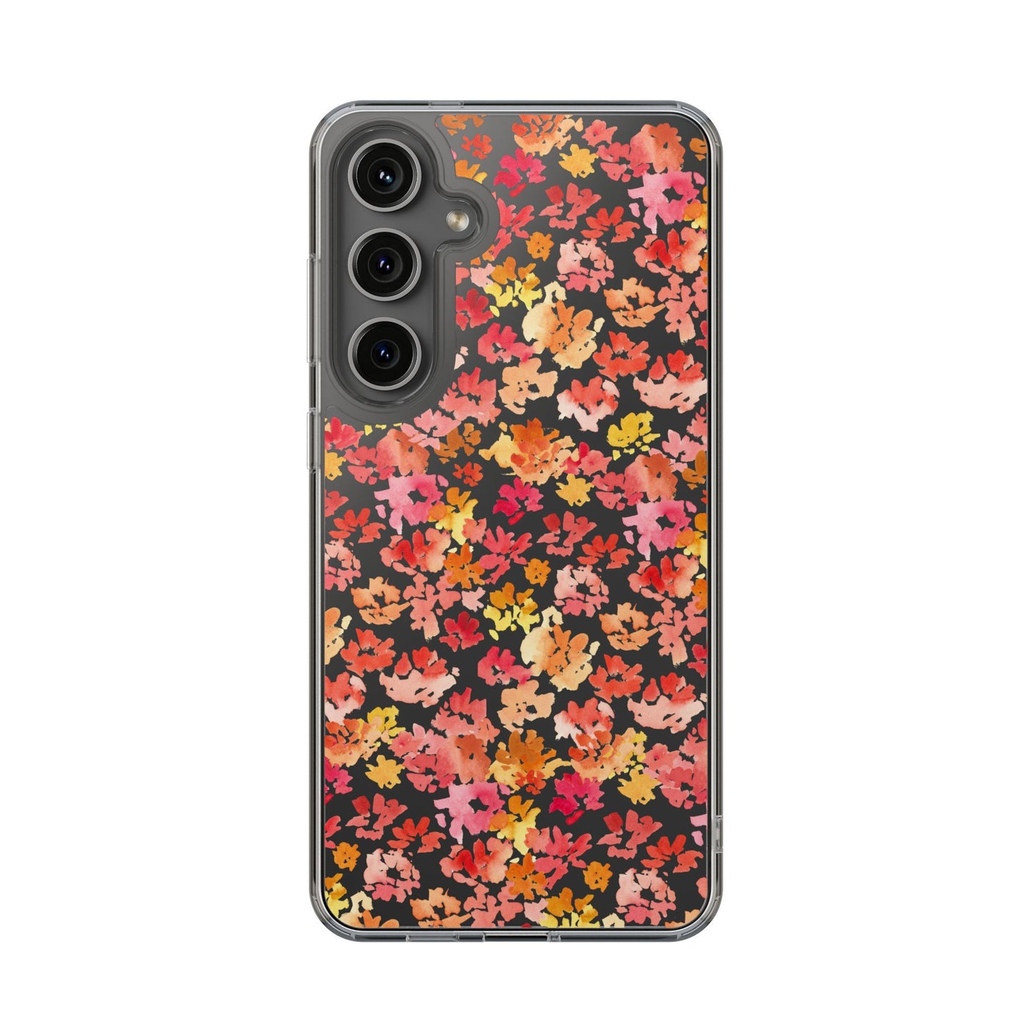 Watercolor Mini Posy Clear Phone Case - Brooke Zitting, LLC