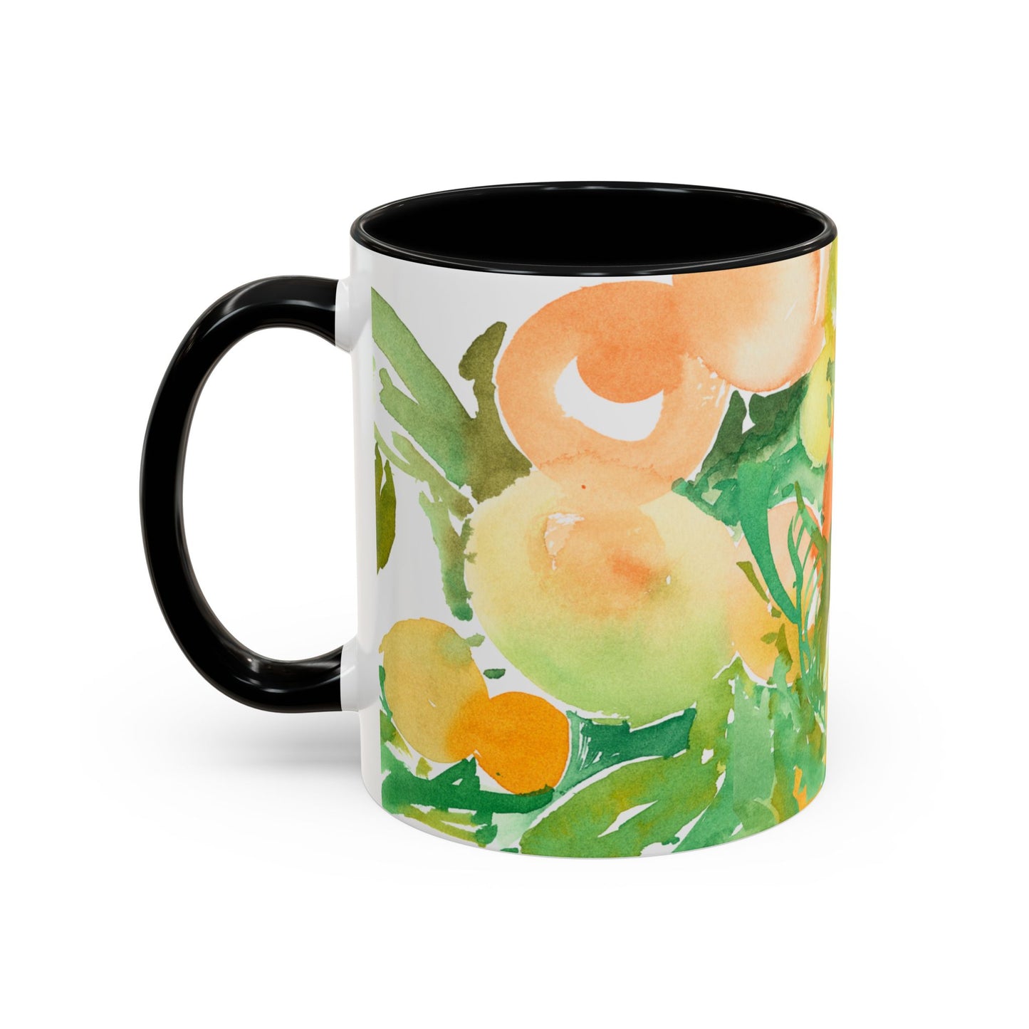 Citrus and Peaches Coffee Mug (11, 15oz) - Brooke Zitting, LLC