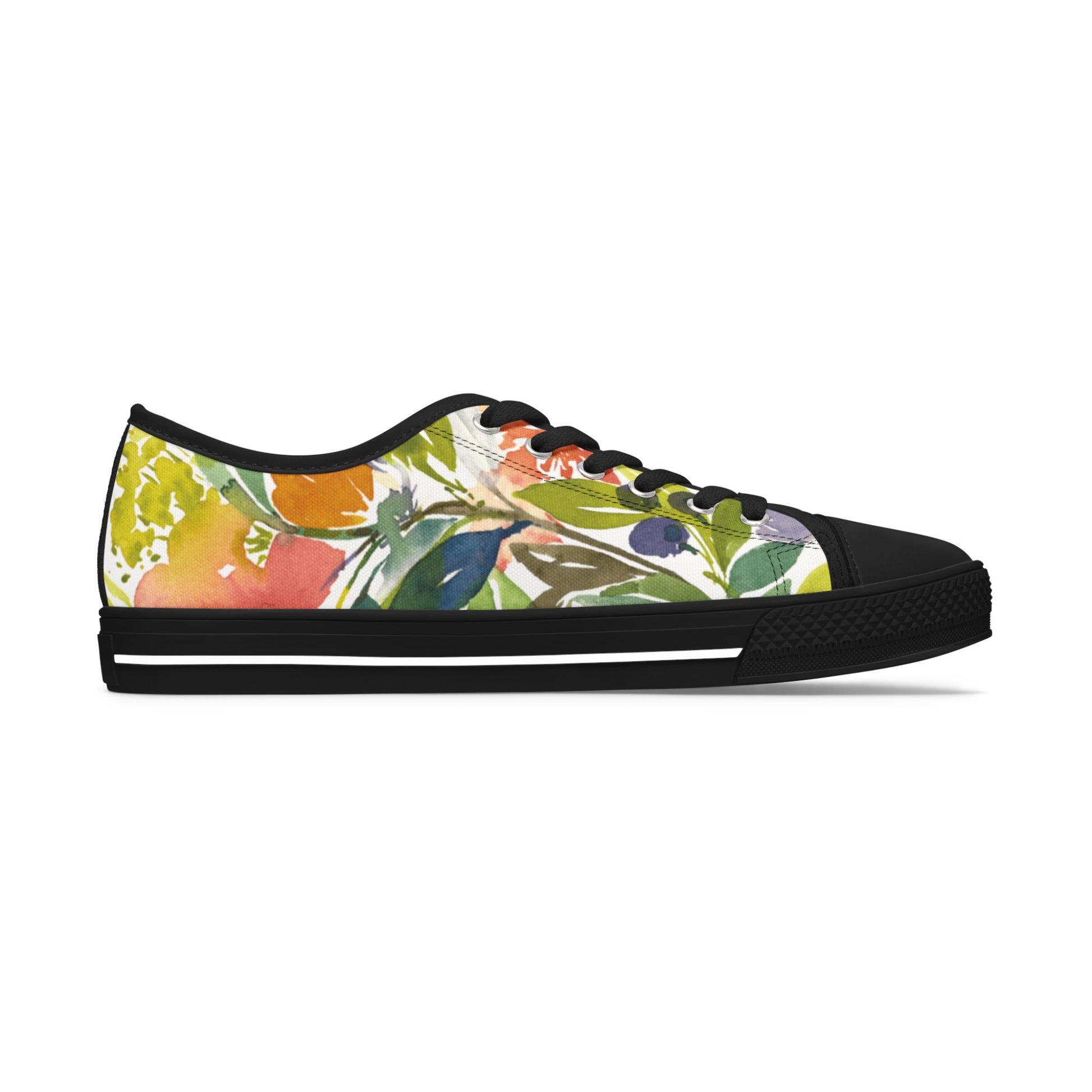Petal Pop Casual Low-top Sneakers - The Perfect Gift for Her - Brooke Zitting, LLC