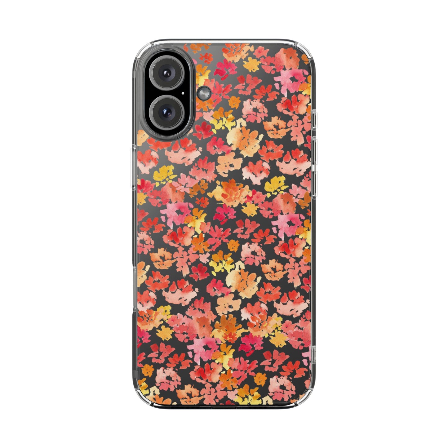 Watercolor Mini Posy Clear Phone Case - Brooke Zitting, LLC