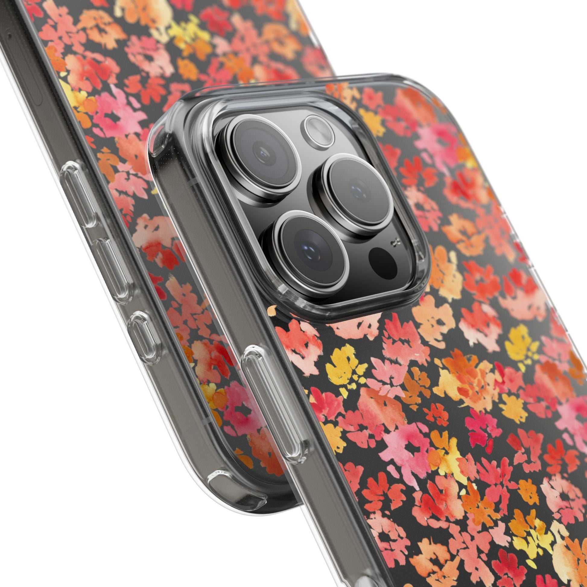 Watercolor Mini Posy Clear Phone Case - Brooke Zitting, LLC