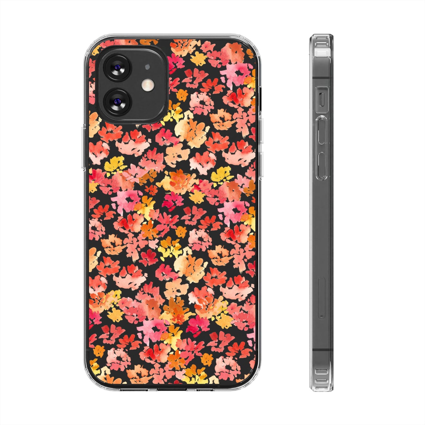 Watercolor Mini Posy Clear Phone Case - Brooke Zitting, LLC