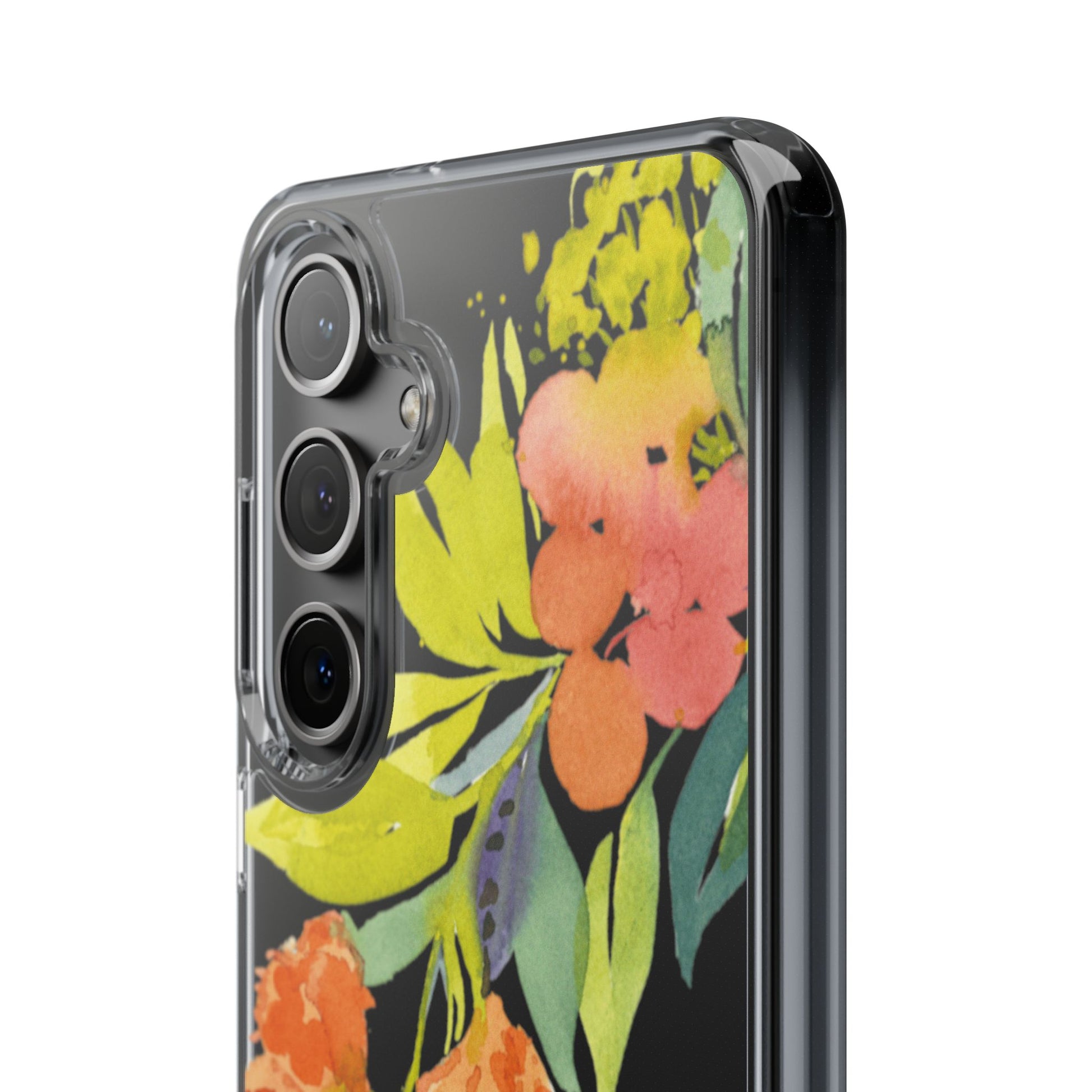 Watercolor Floral Blooms Clear Phone Case - Brooke Zitting, LLC