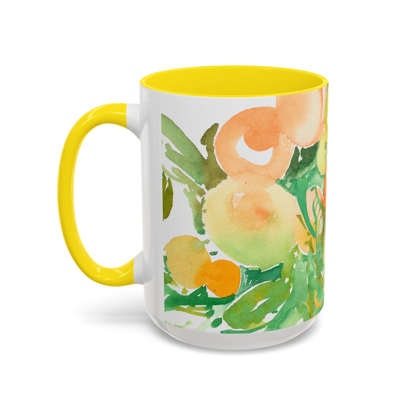 Citrus and Peaches Coffee Mug (11, 15oz) - Brooke Zitting, LLC