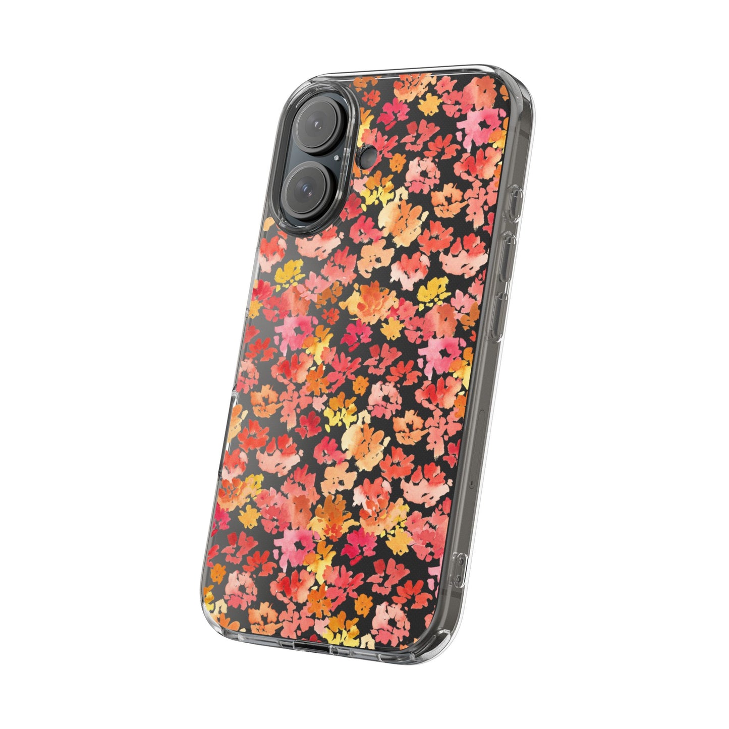 Watercolor Mini Posy Clear Phone Case - Brooke Zitting, LLC