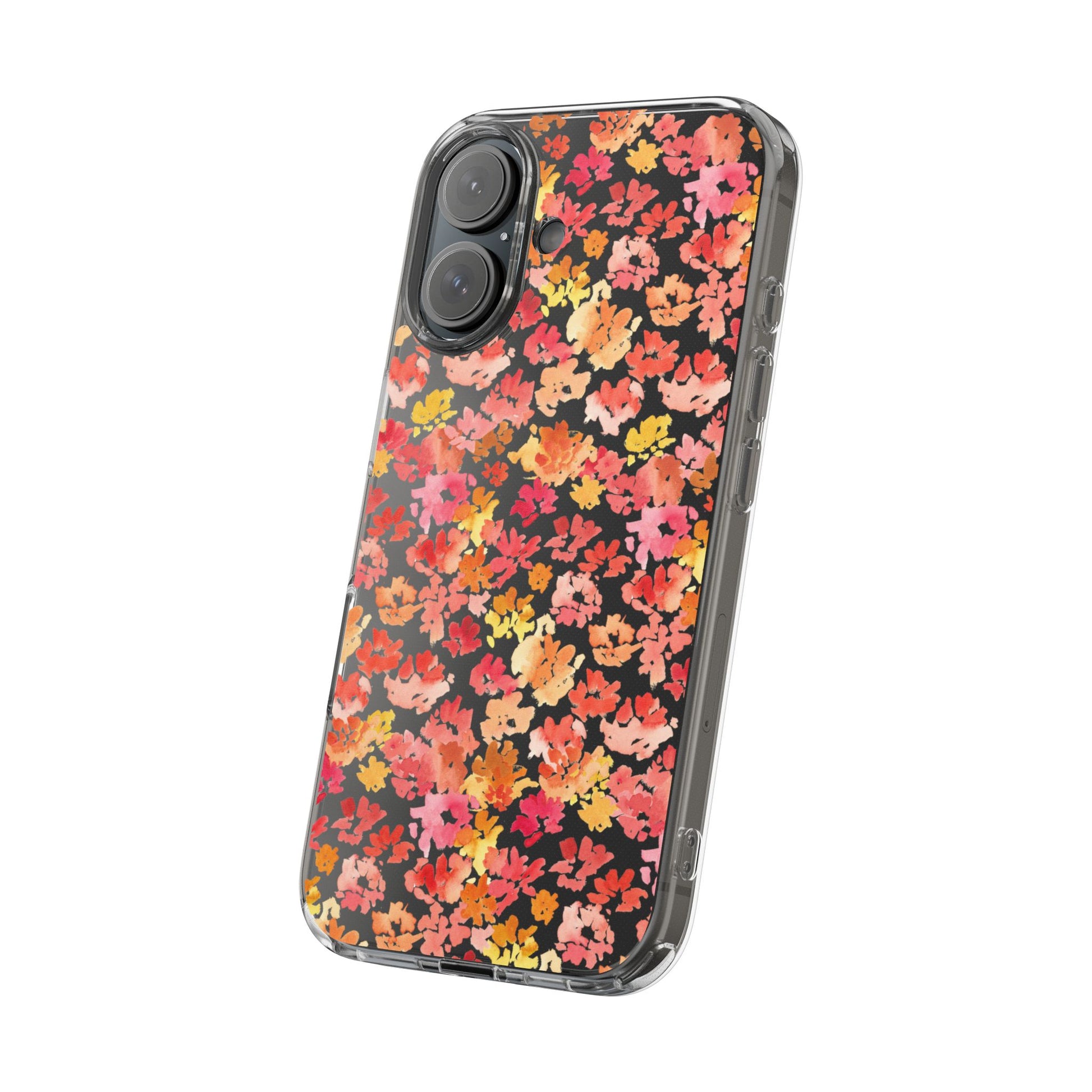 Watercolor Mini Posy Clear Phone Case - Brooke Zitting, LLC