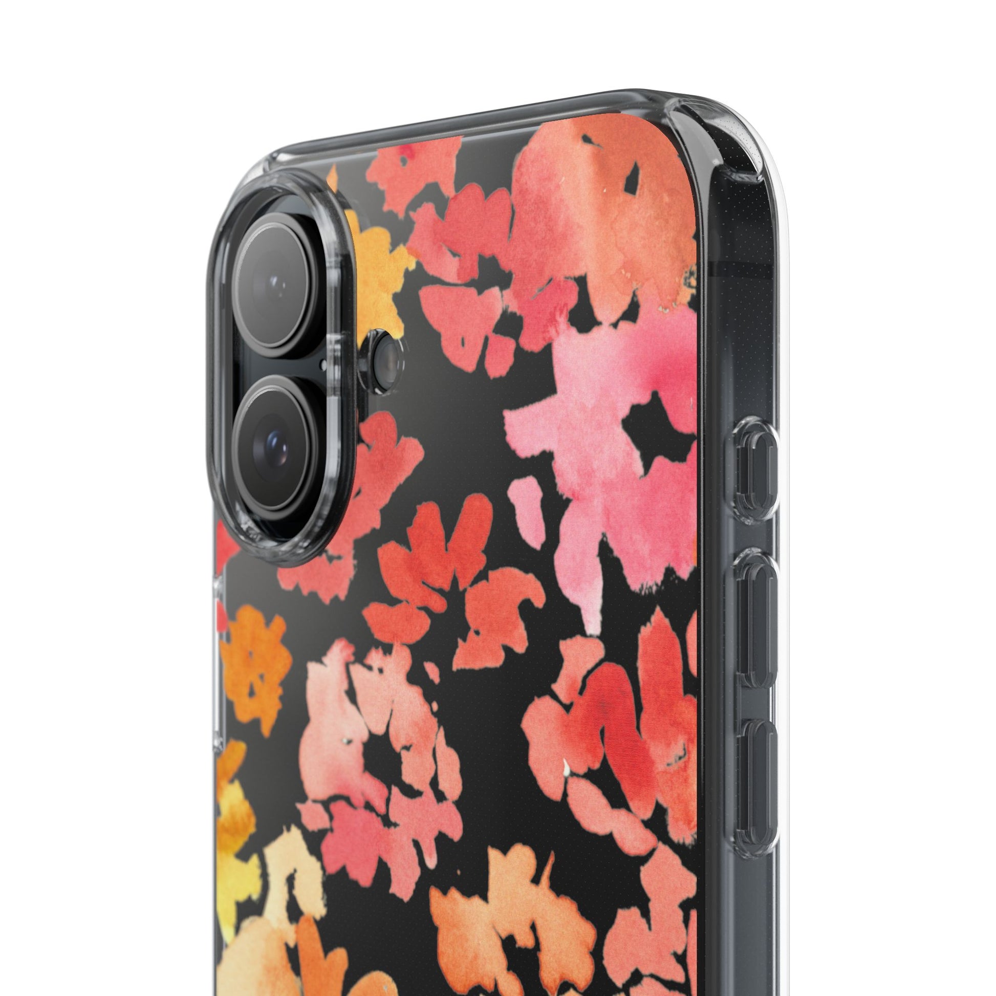 Watercolor Posy Clear Phone Case - Brooke Zitting, LLC