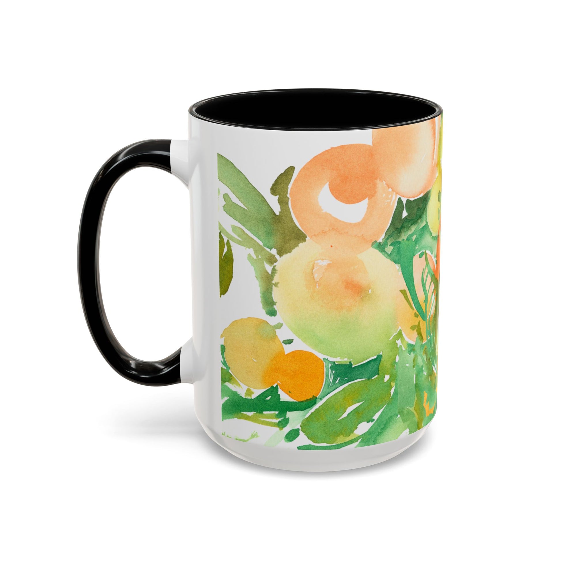 Citrus and Peaches Coffee Mug (11, 15oz) - Brooke Zitting, LLC