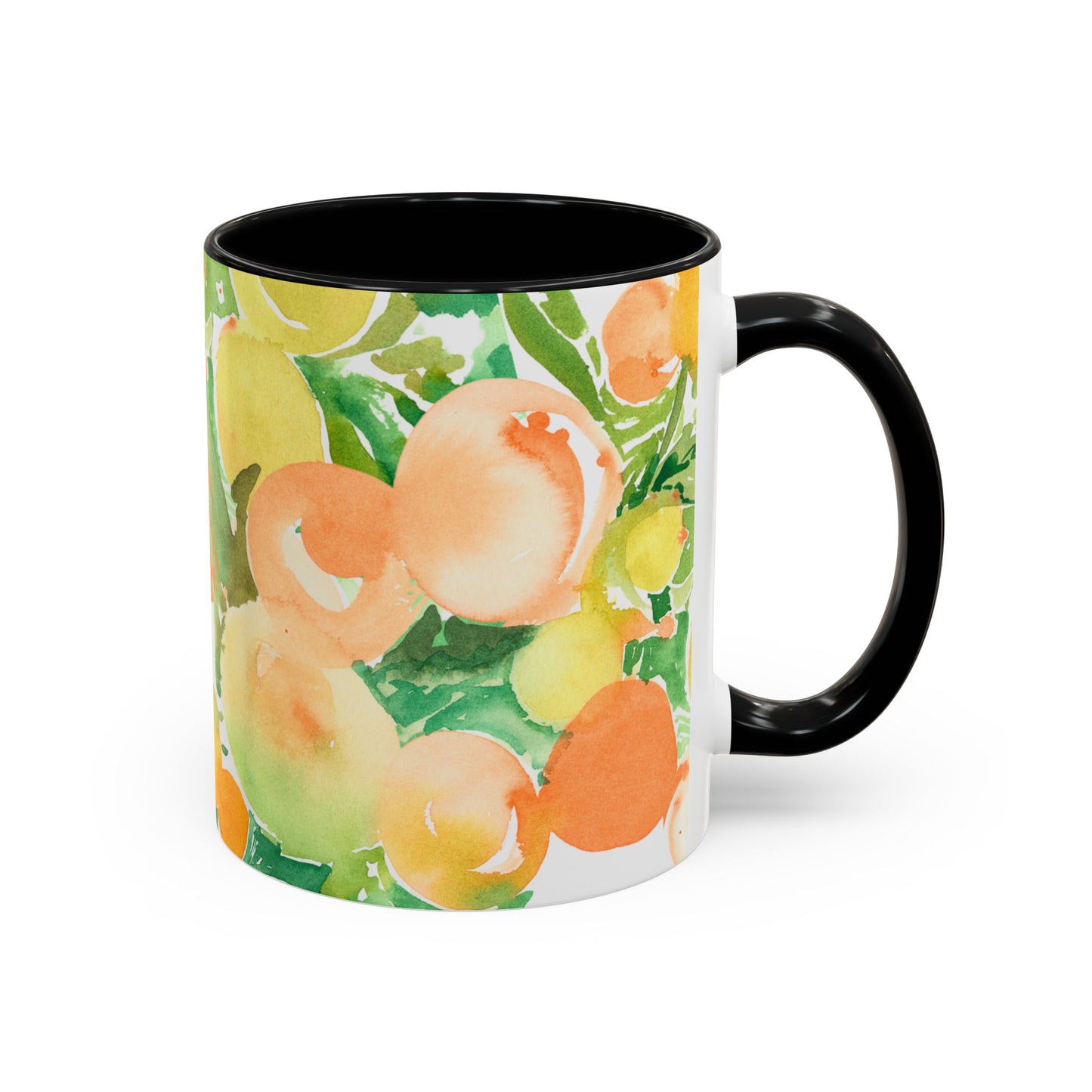 Citrus and Peaches Coffee Mug (11, 15oz) - Brooke Zitting, LLC