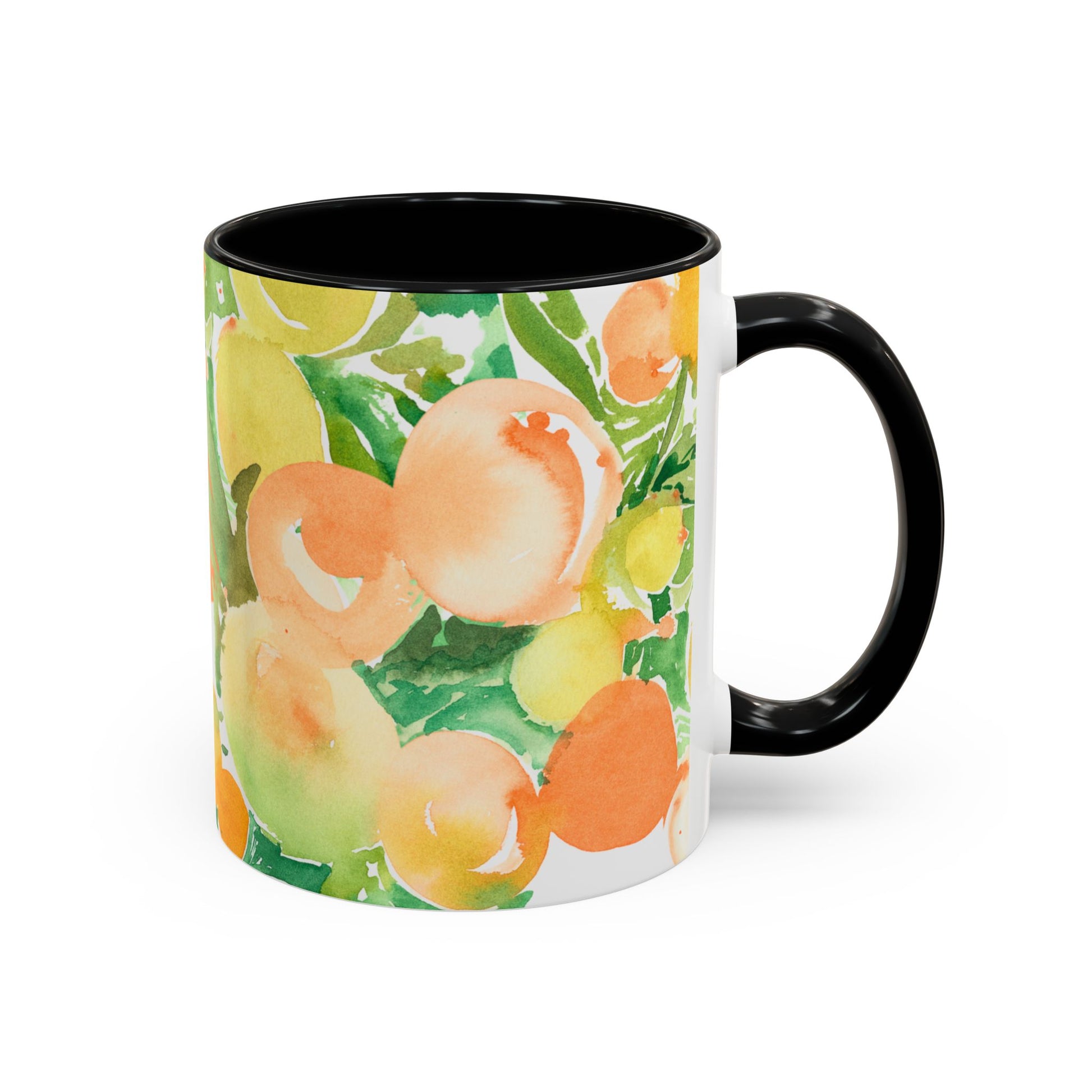 Citrus and Peaches Coffee Mug (11, 15oz) - Brooke Zitting, LLC
