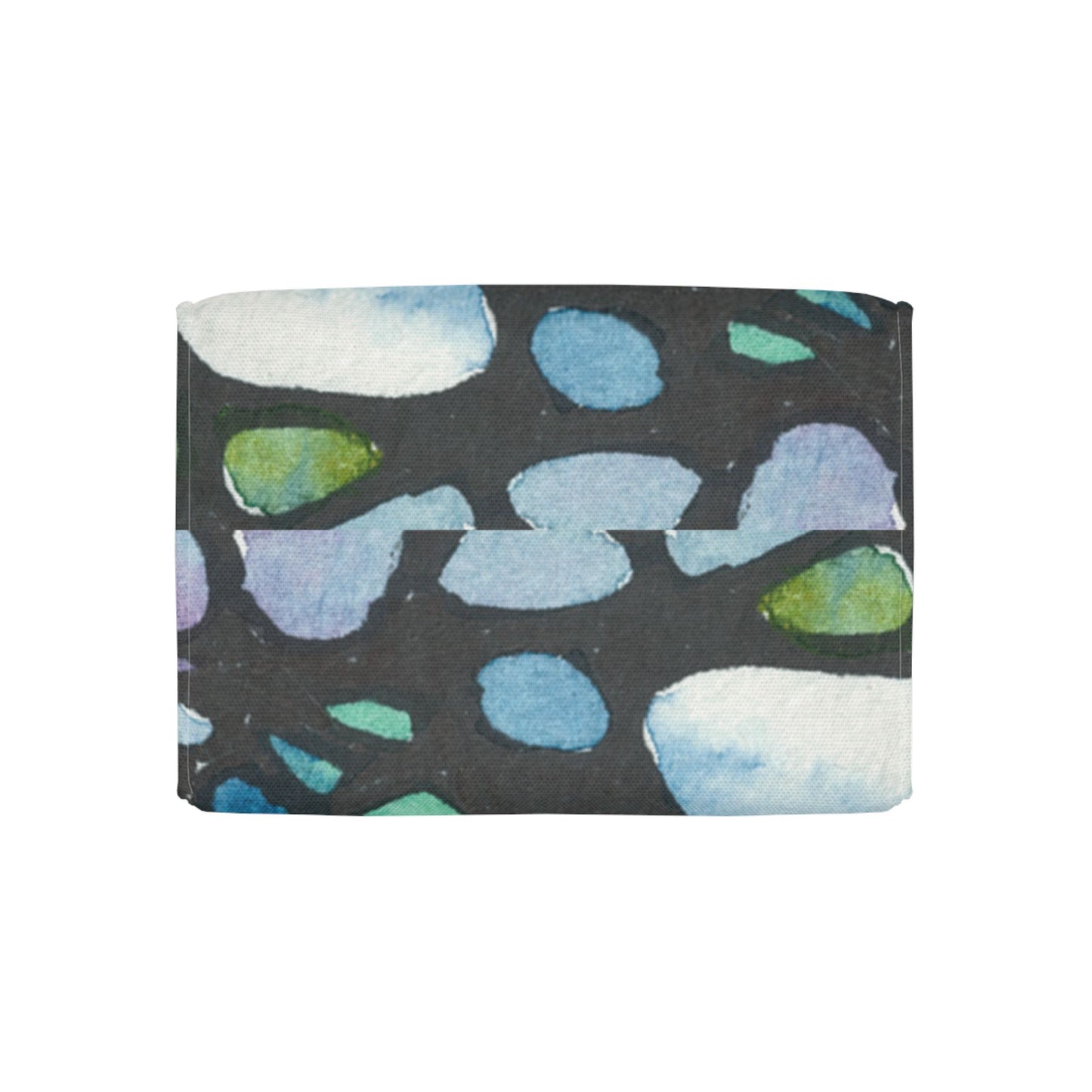 Watercolor Stone Design Lunch Bag – Insulated, Wipe-Clean, Eco-Friendly Tote for Daily Use - Brooke Zitting, LLC