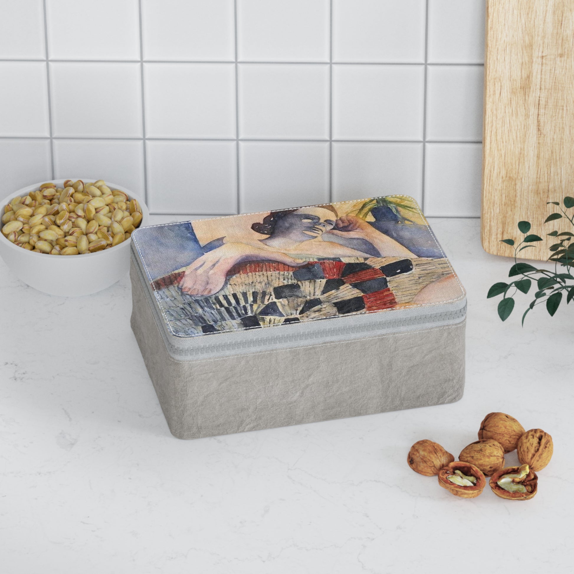 The Sunroom Repose Paper Lunch Bag - Brooke Zitting, LLC