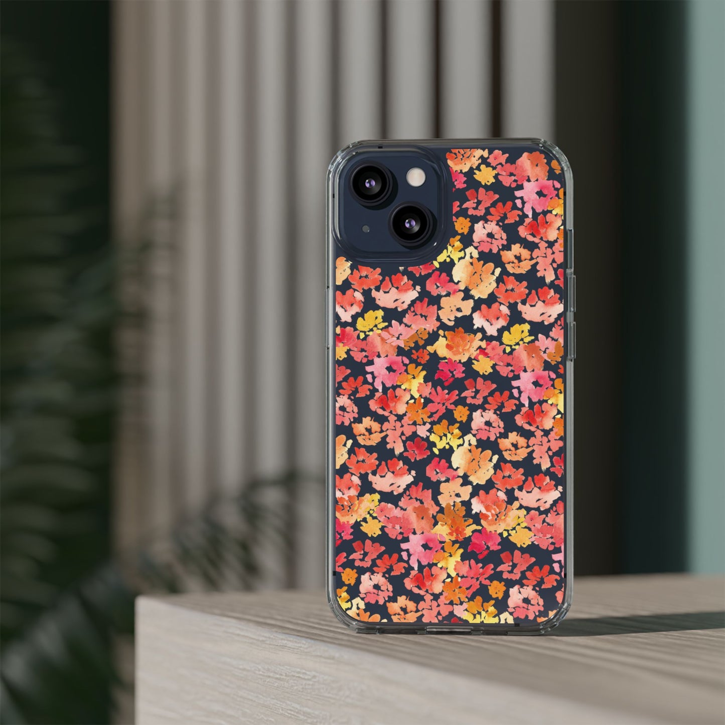 Watercolor Mini Posy Clear Phone Case - Brooke Zitting, LLC
