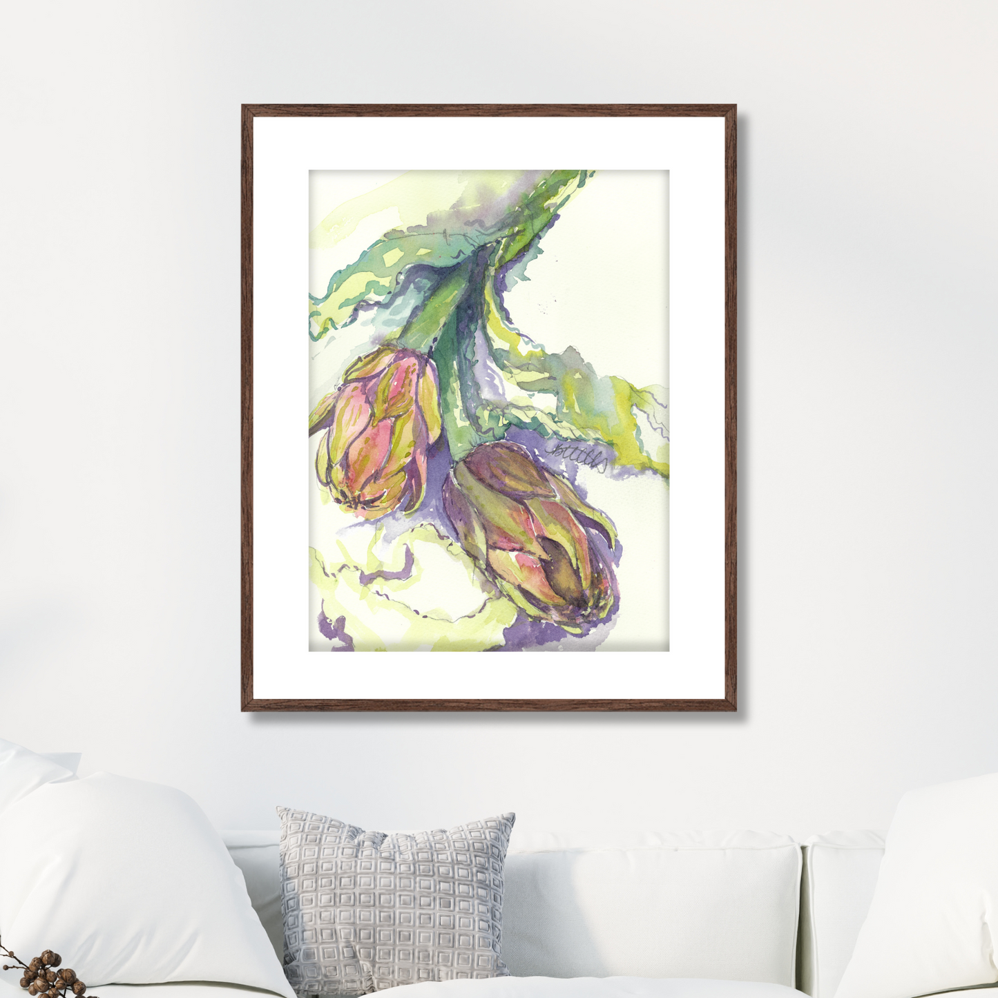 Italian Artichokes, The Fine Art Print