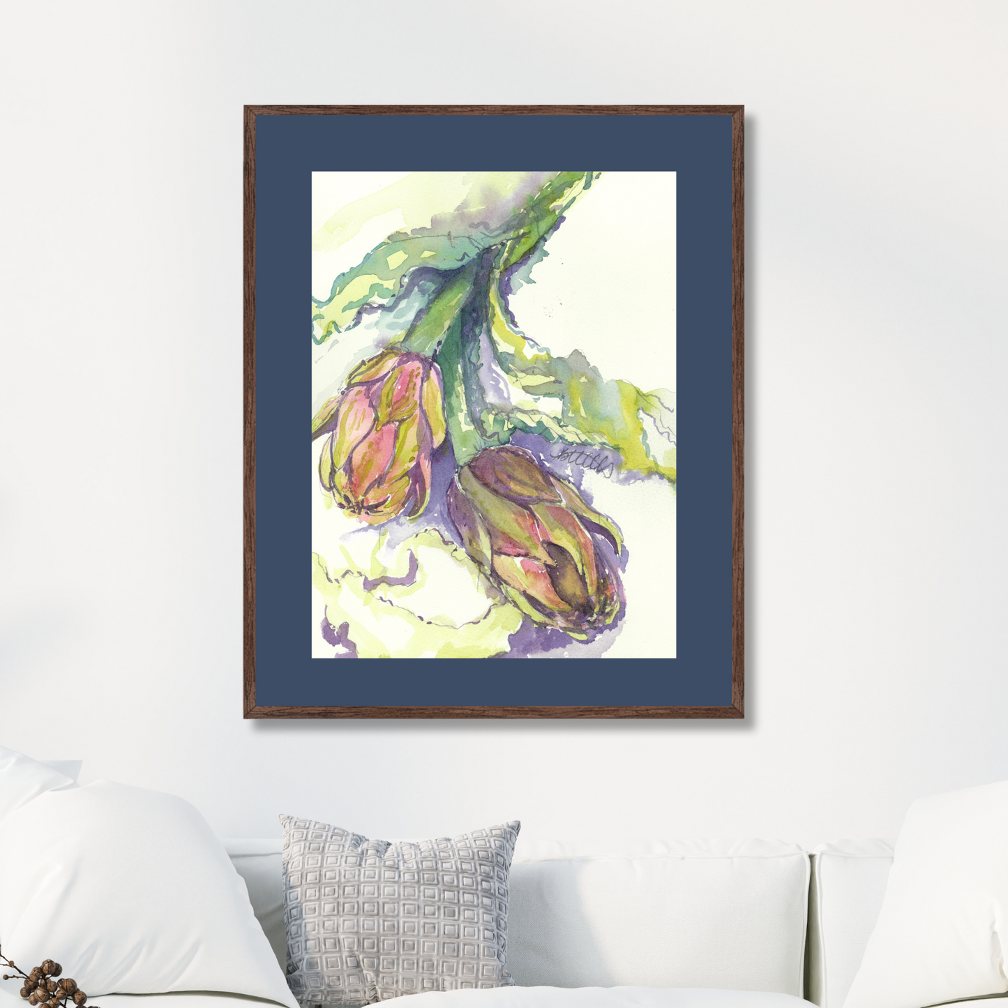 Italian Artichokes, The Fine Art Print