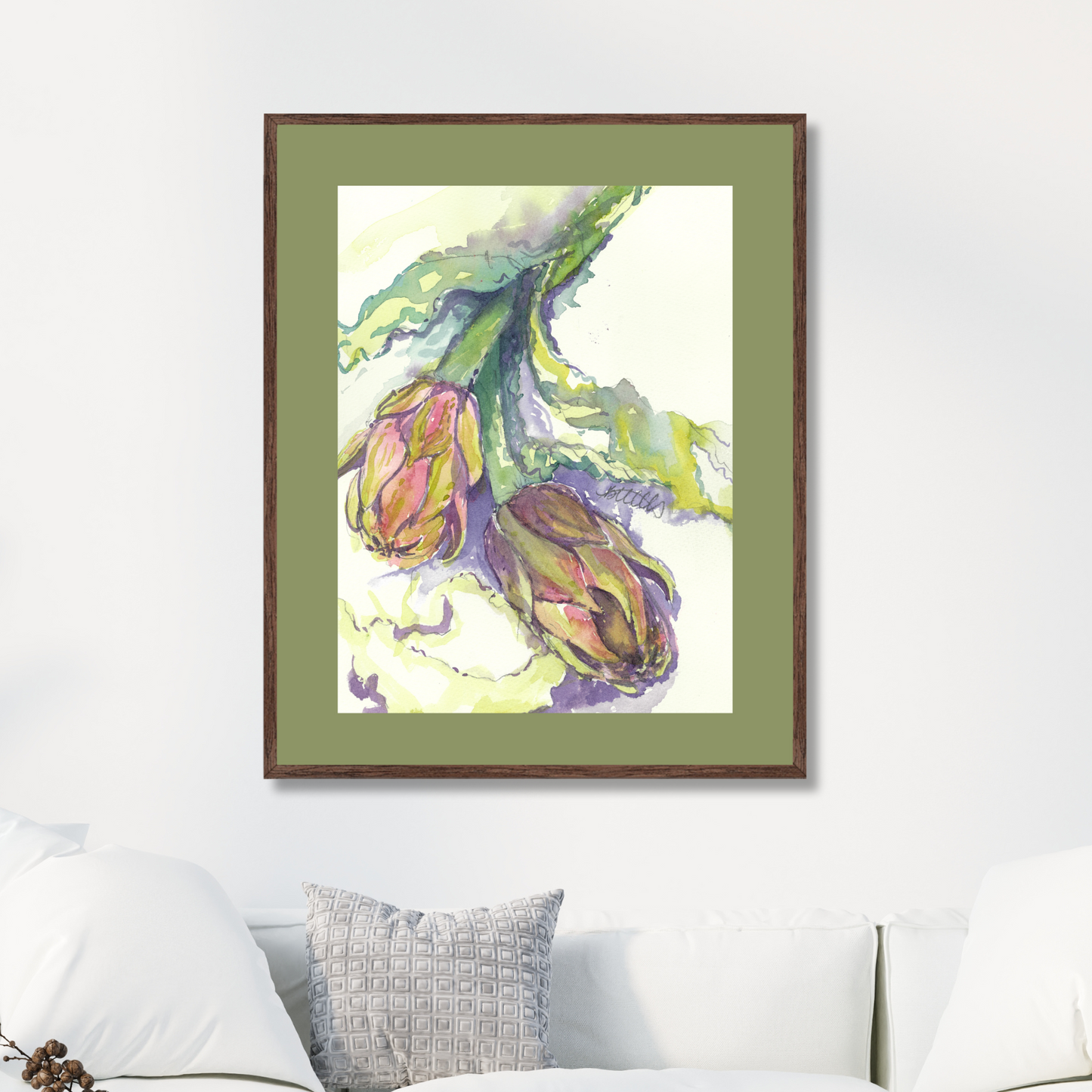 Italian Artichokes, The Fine Art Print